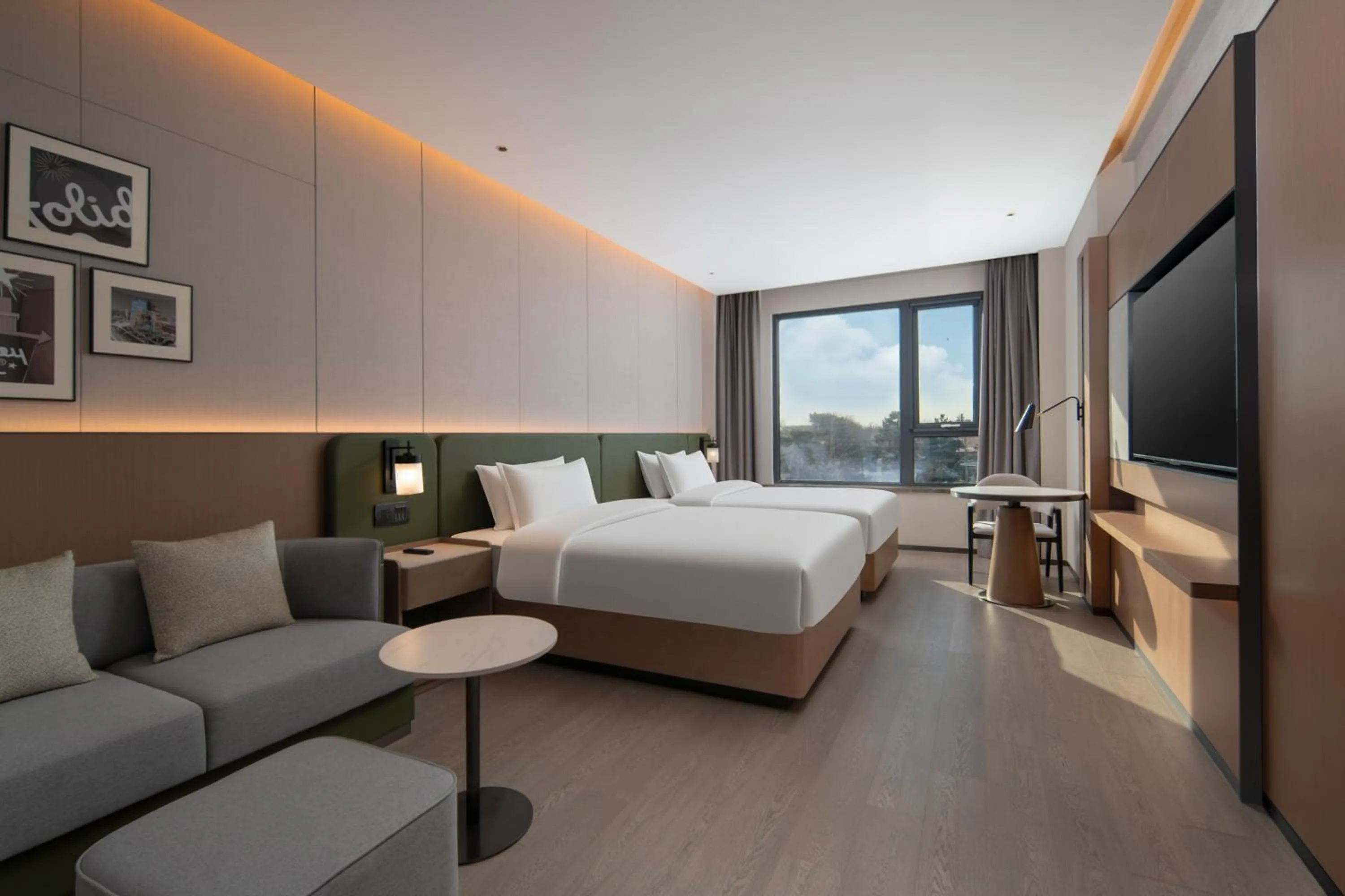 Bed in Holiday Inn Beijing Daxing Movie Park by IHG