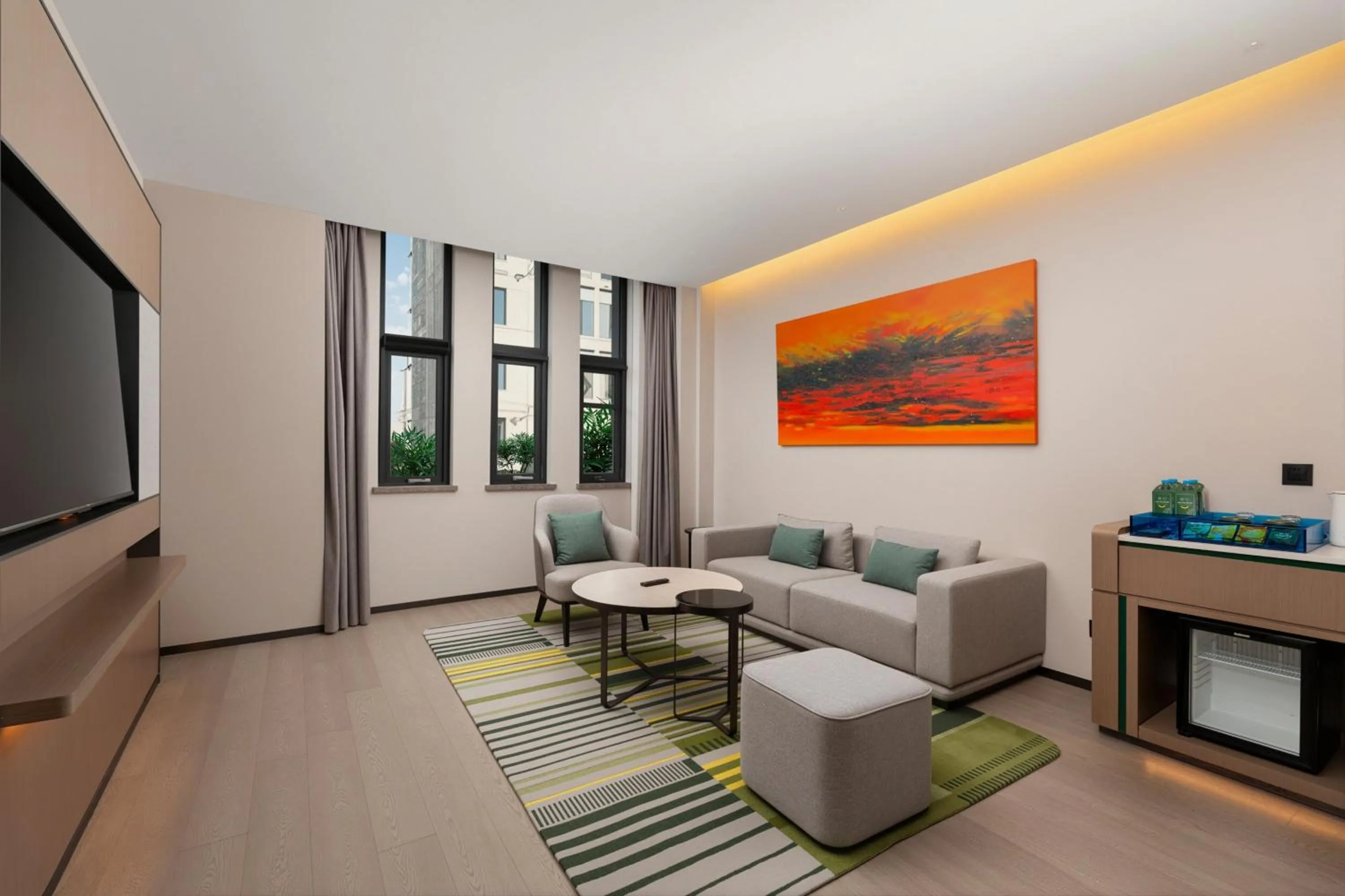 Photo of the whole room in Holiday Inn Beijing Daxing Movie Park by IHG