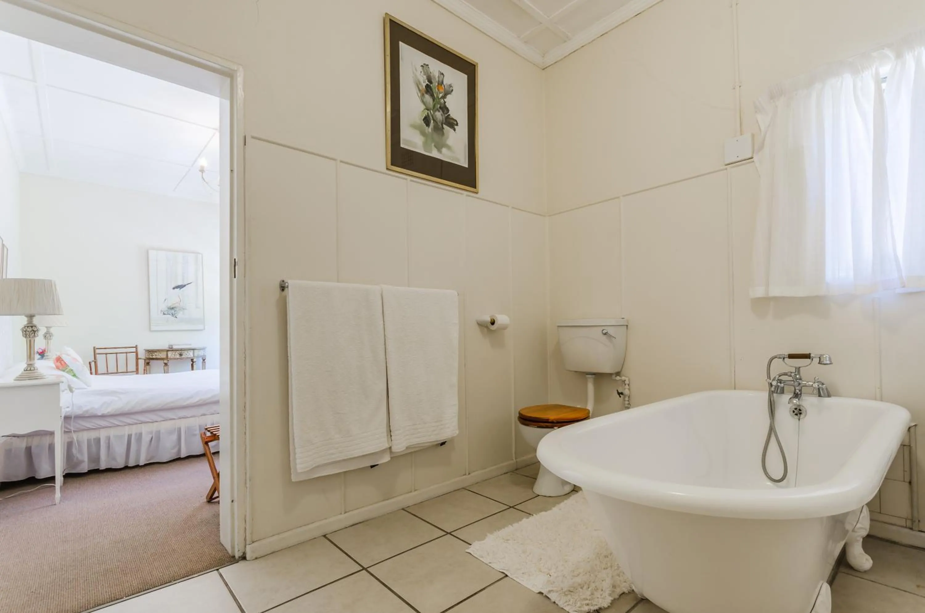 Bathroom, Bed in Natte Valleij