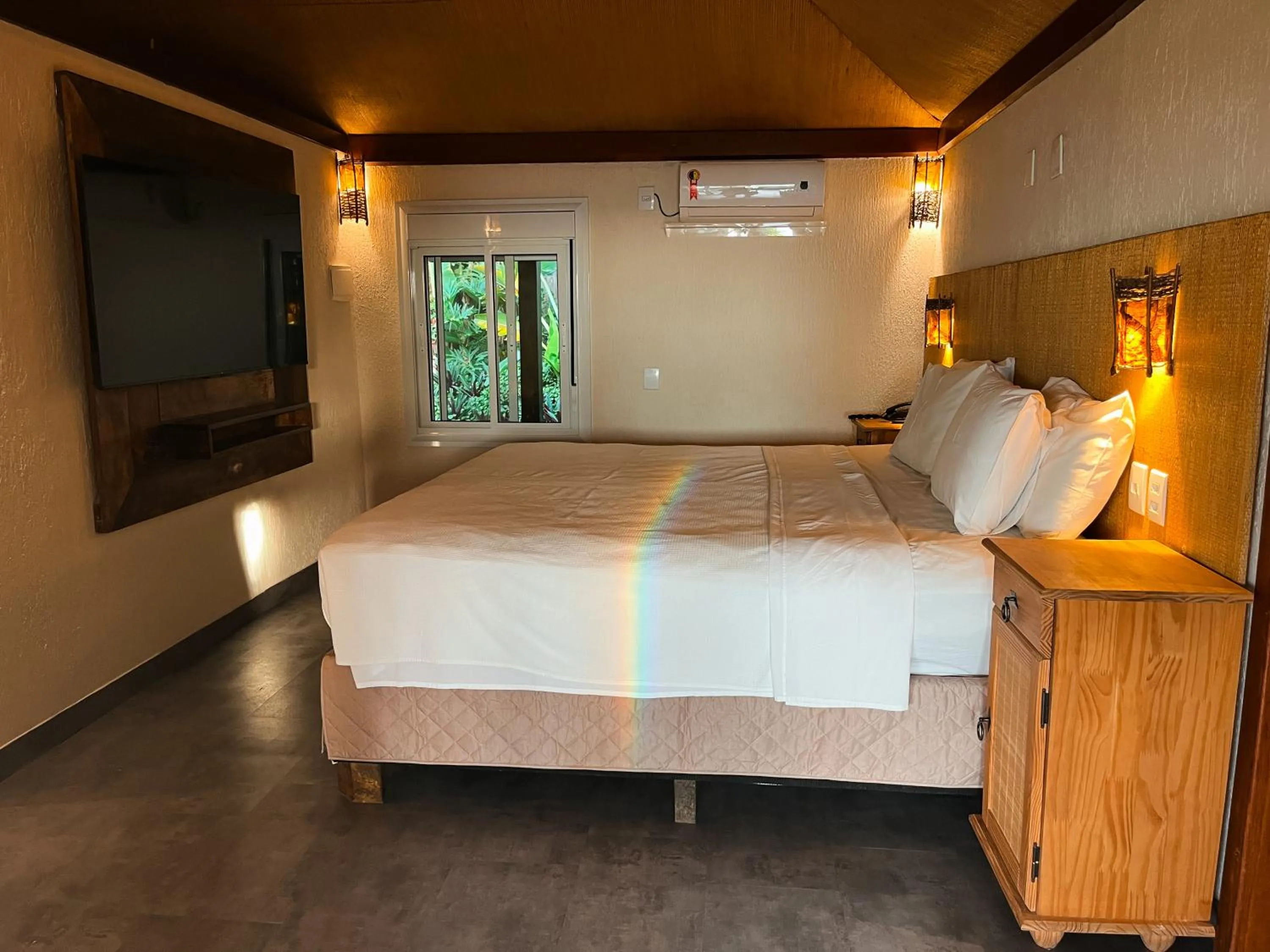 Bed in Fazenda do Rosa