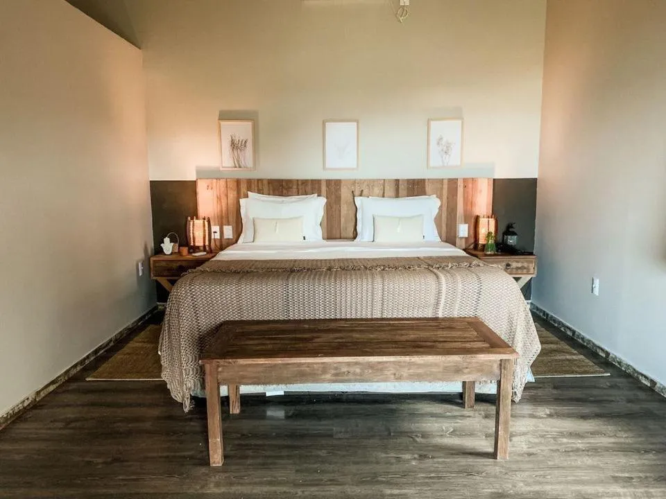 Bed in Fazenda do Rosa