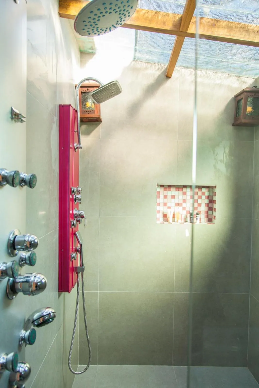 Shower in Fazenda do Rosa