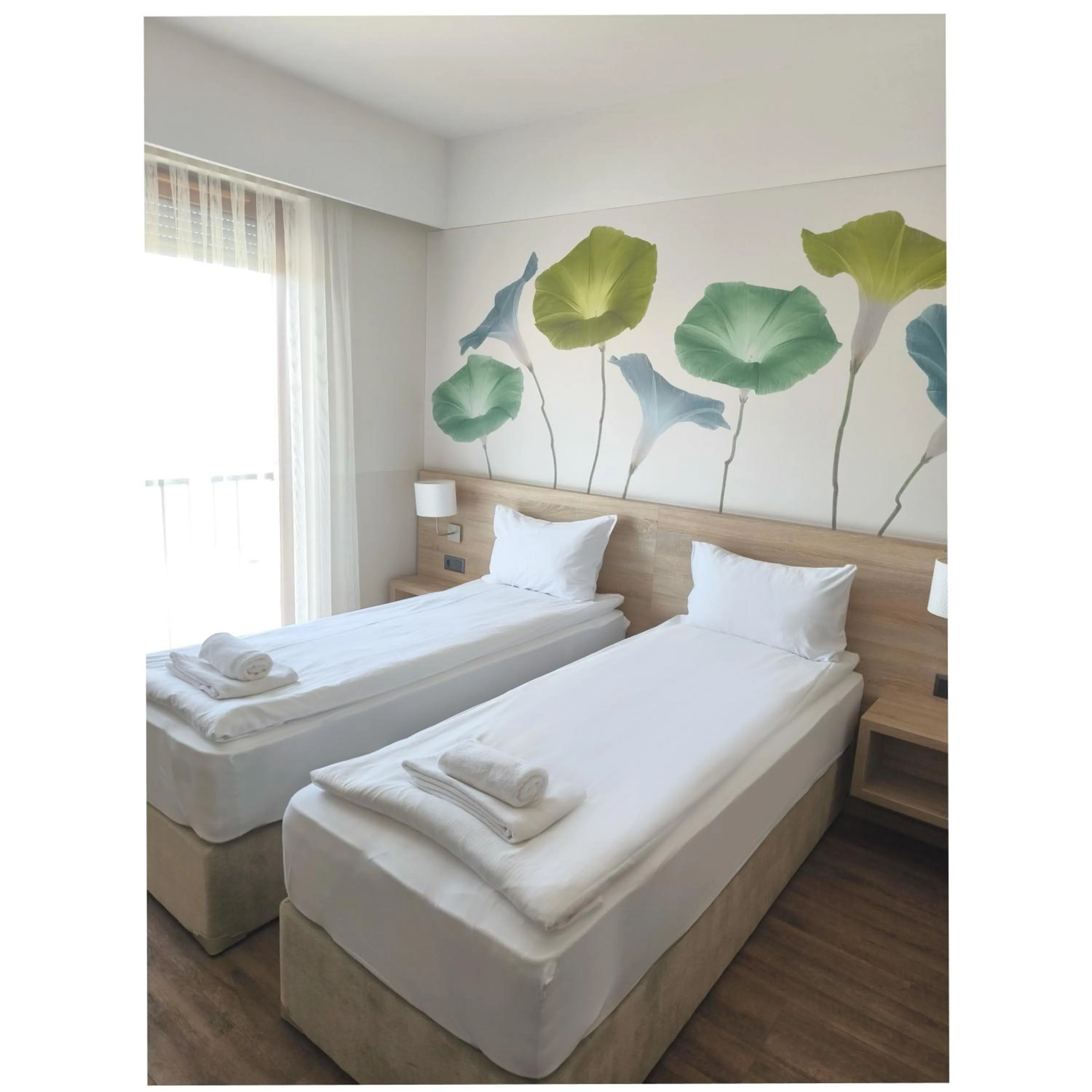 Bed in Family-Hotel