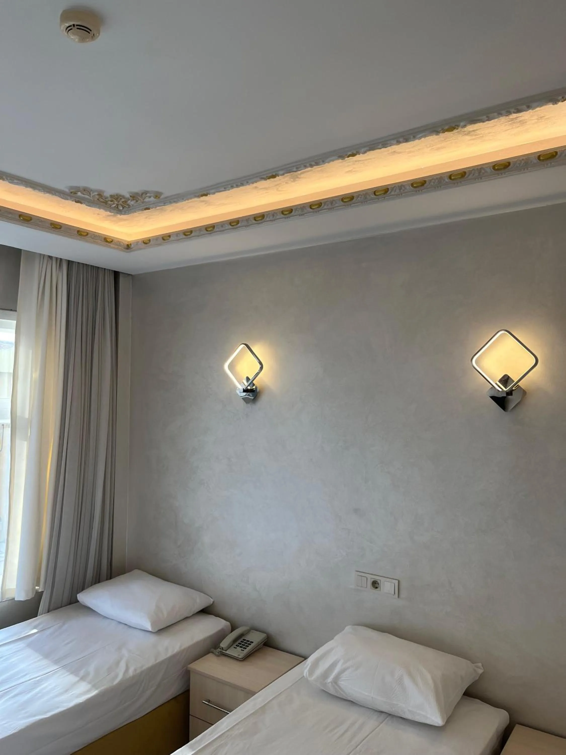 Decorative detail, Bed in Adil Konak Hotel