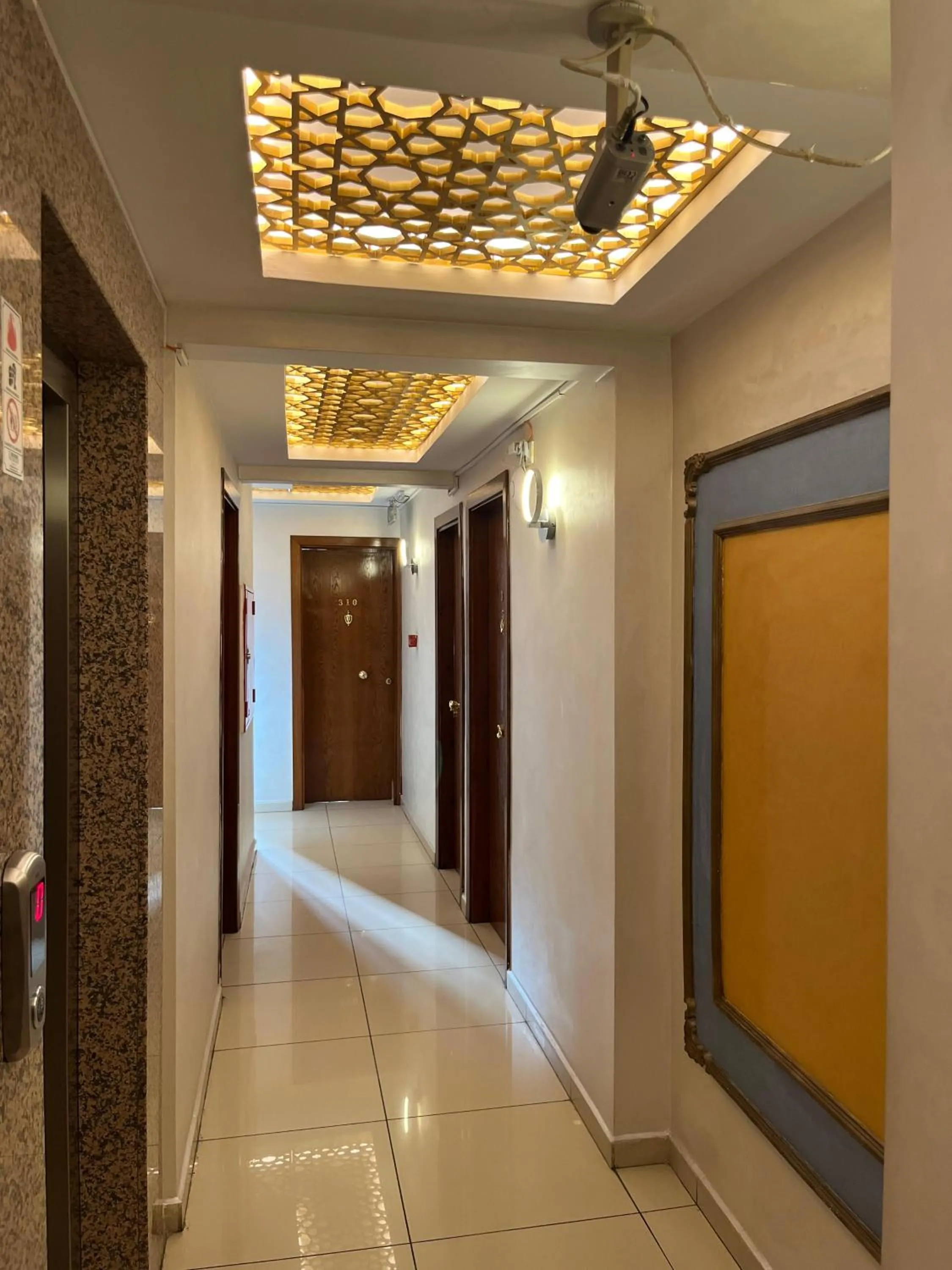 Decorative detail in Adil Konak Hotel
