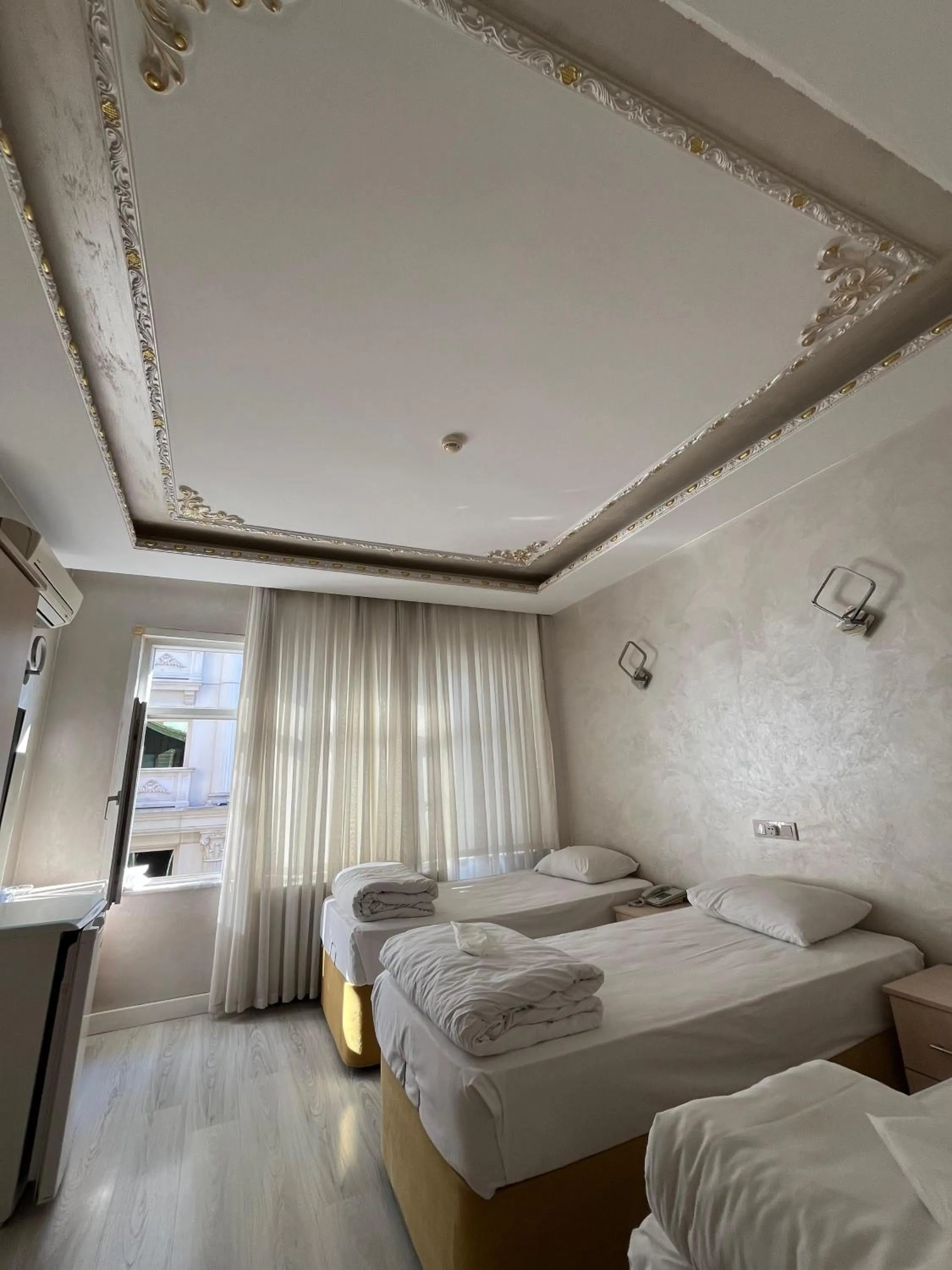 Decorative detail, Bed in Adil Konak Hotel