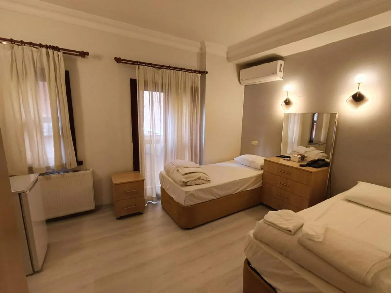 Bed in Adil Konak Hotel