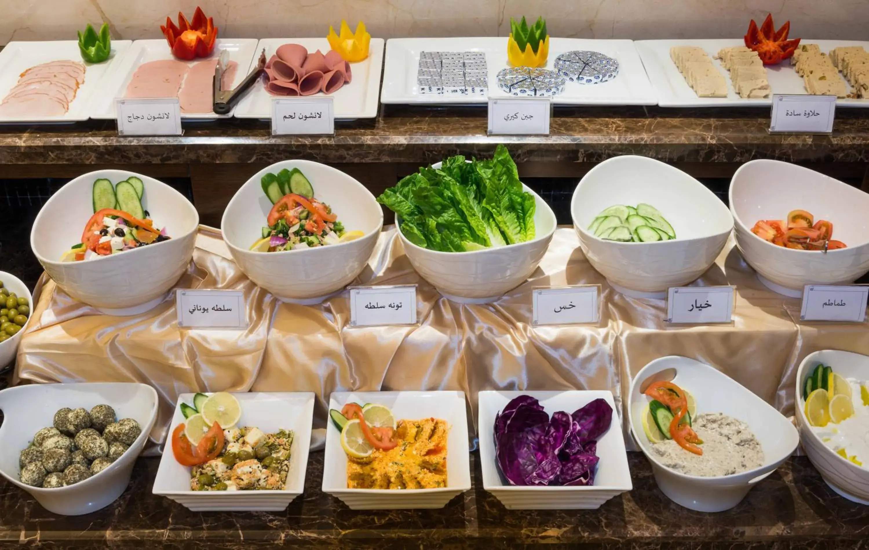 Buffet breakfast in Boudl Mahayel Aseer Buffet breakfast in Boudl Mahayel Aseer