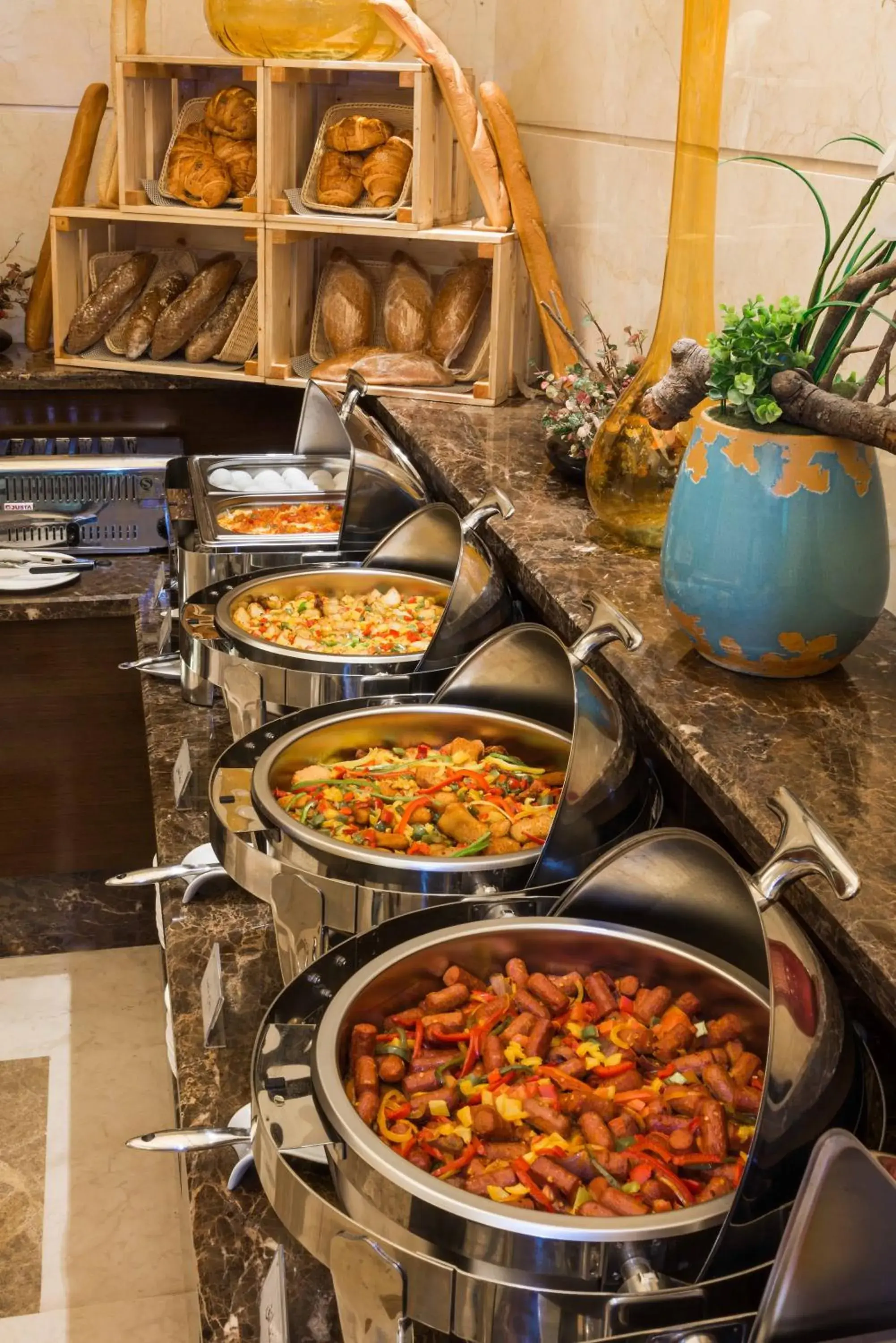 Buffet breakfast in Boudl Mahayel Aseer Buffet breakfast in Boudl Mahayel Aseer