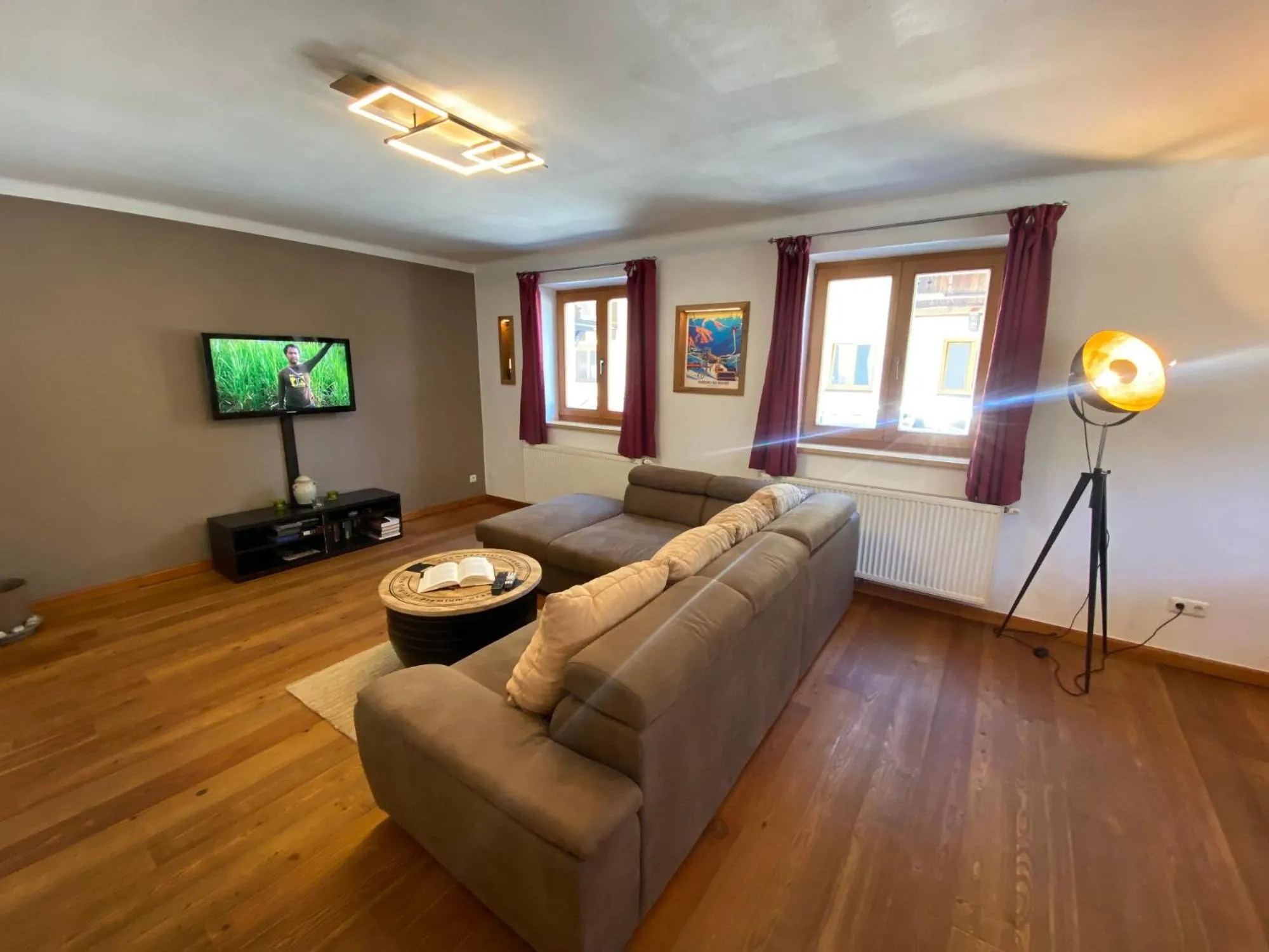 Living room in Apartment Kirchberg by Apartment Managers