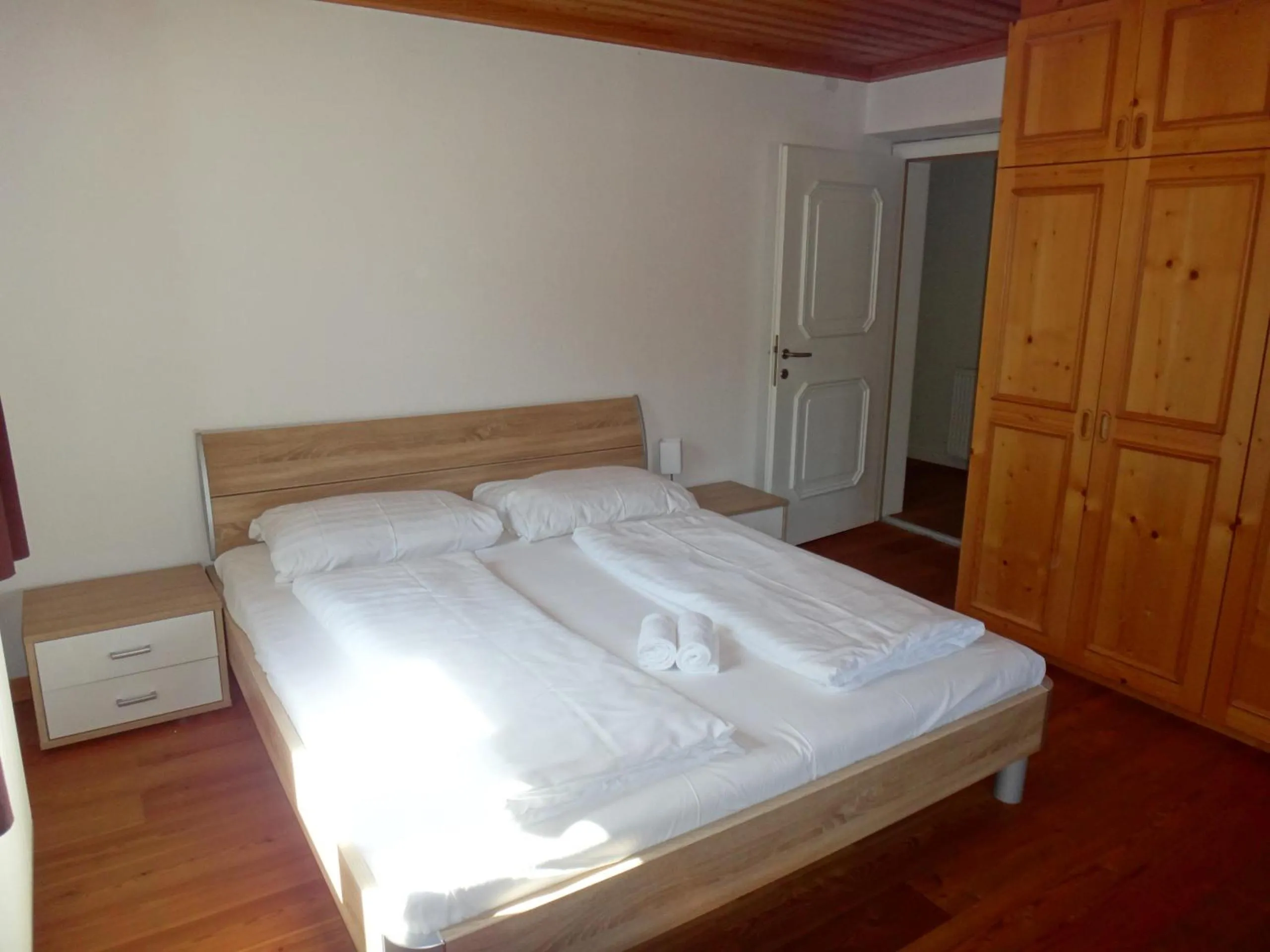 Bedroom, Bed in Apartment Kirchberg by Apartment Managers