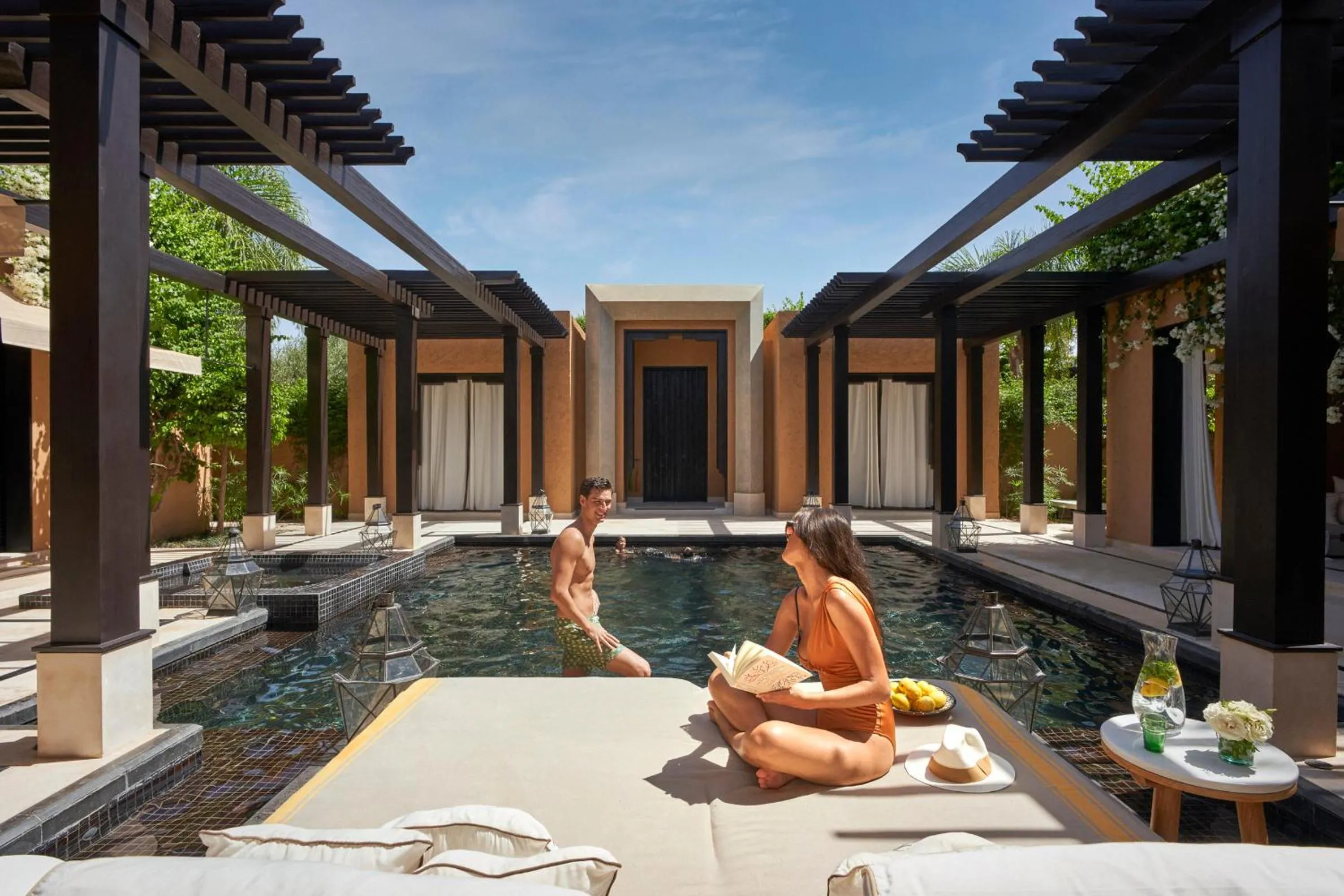 Patio in Mandarin Oriental, Marrakech
