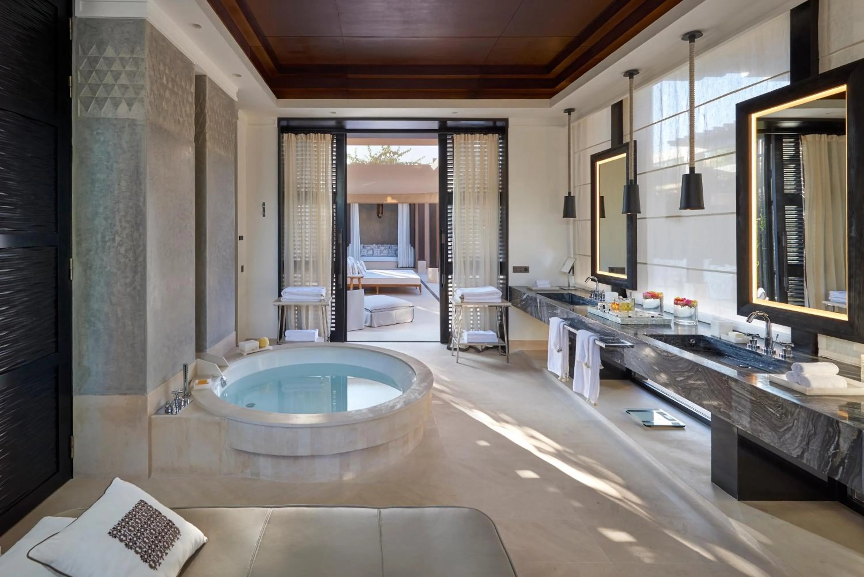 Hot Tub in Mandarin Oriental, Marrakech