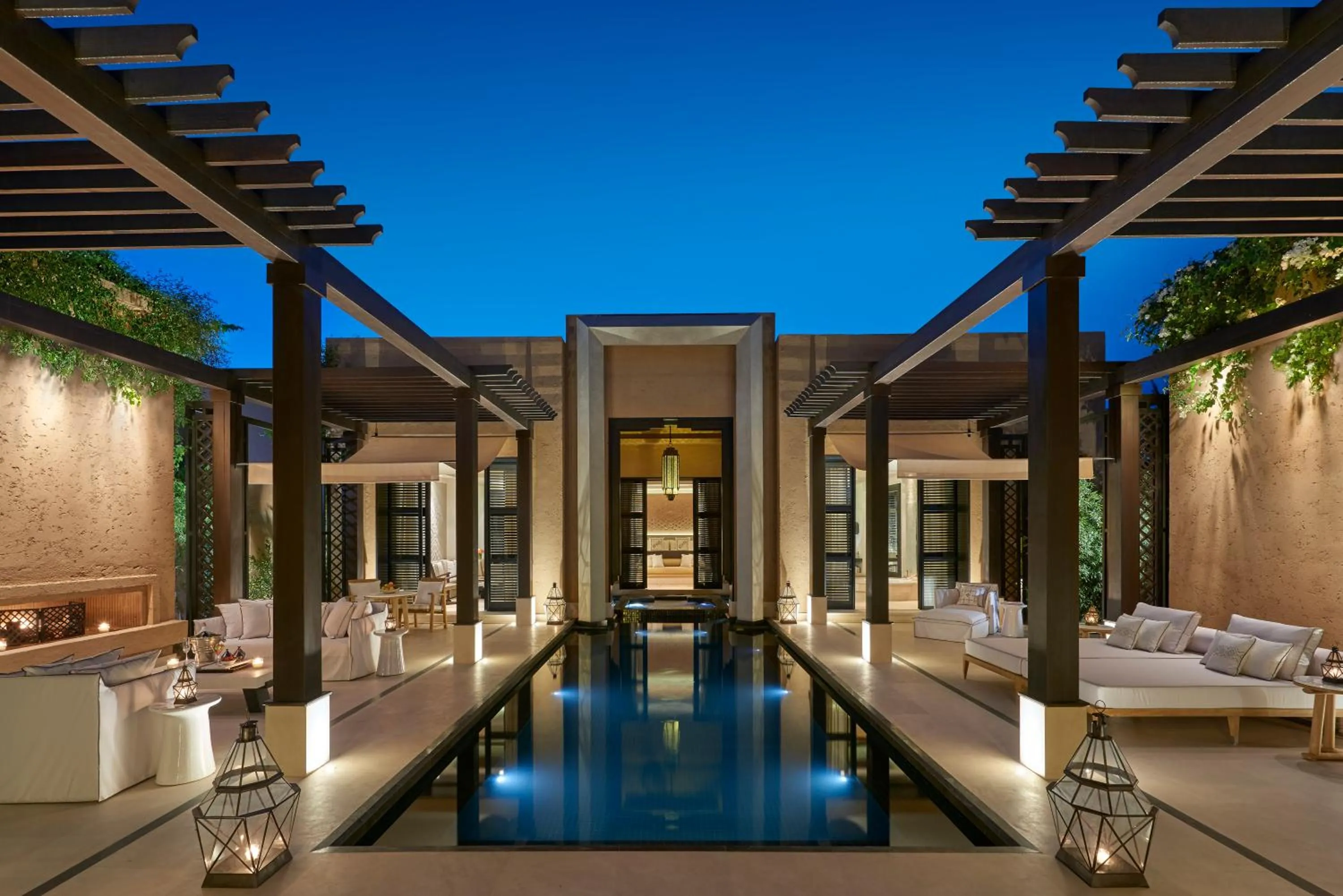 Patio in Mandarin Oriental, Marrakech