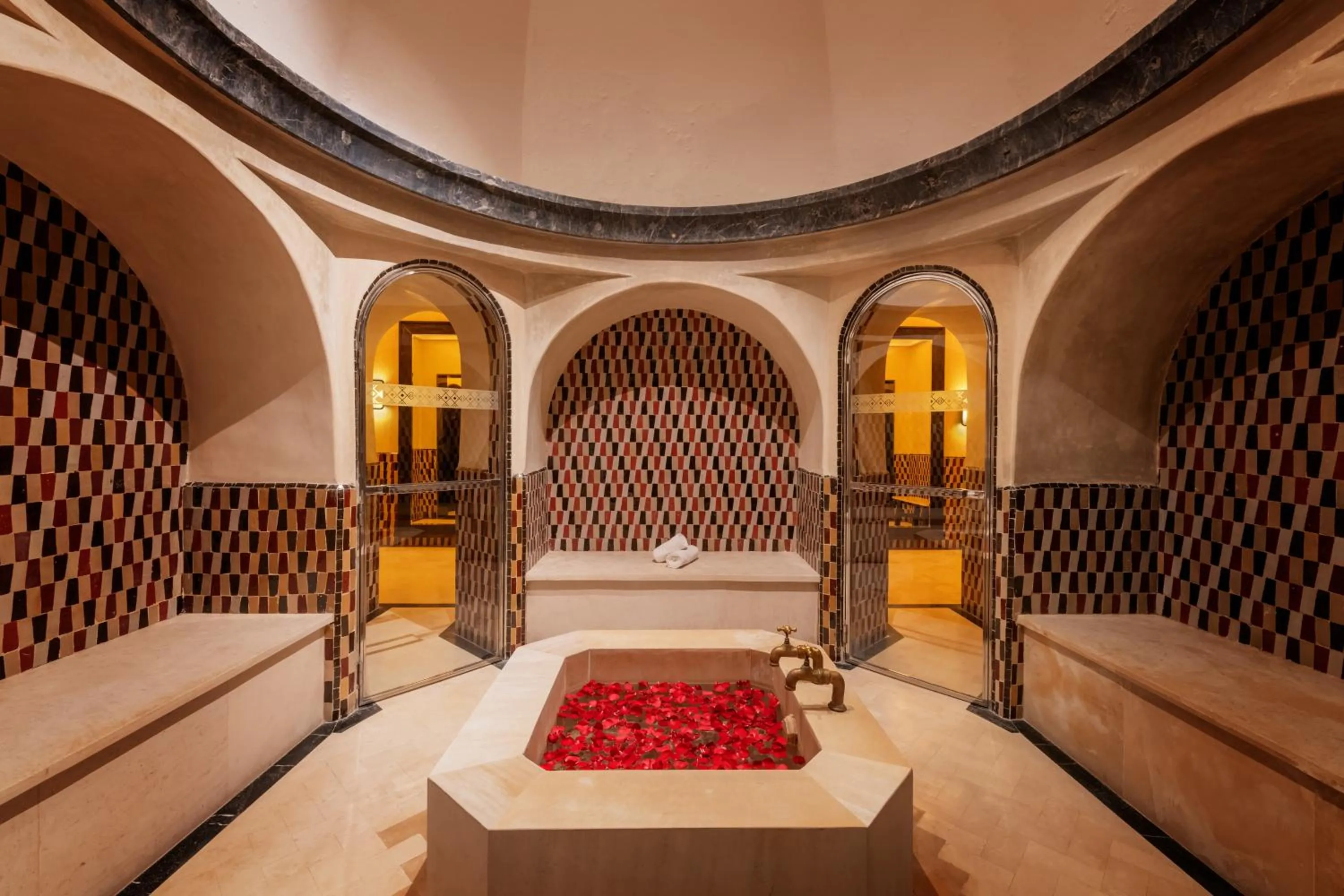 Steam room in Mandarin Oriental, Marrakech