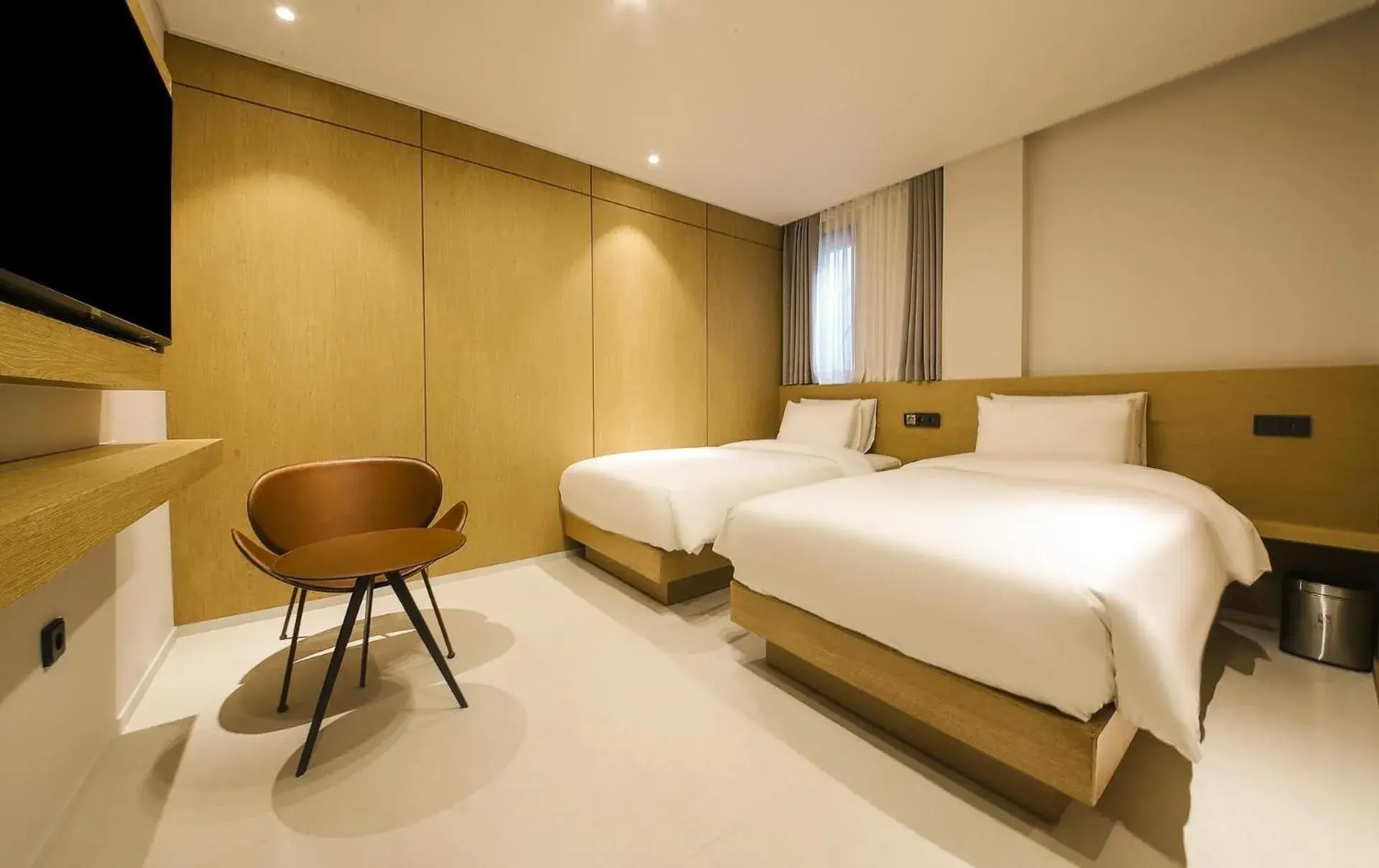 Single Twin in Busan Seomyeon Nestly Hotel Single Twin in Busan Seomyeon Nestly Hotel