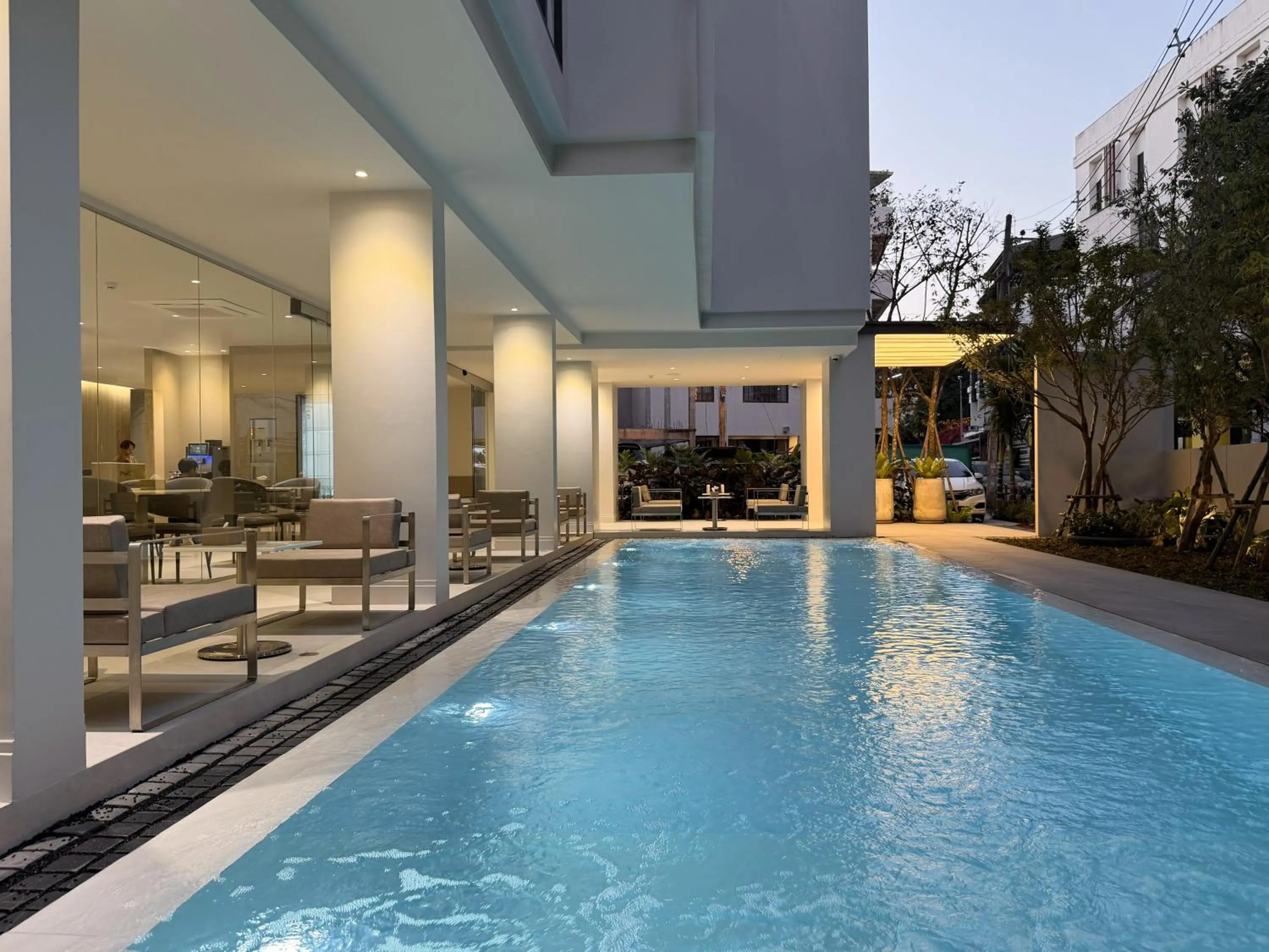 Swimming pool in POR Kotchasarn