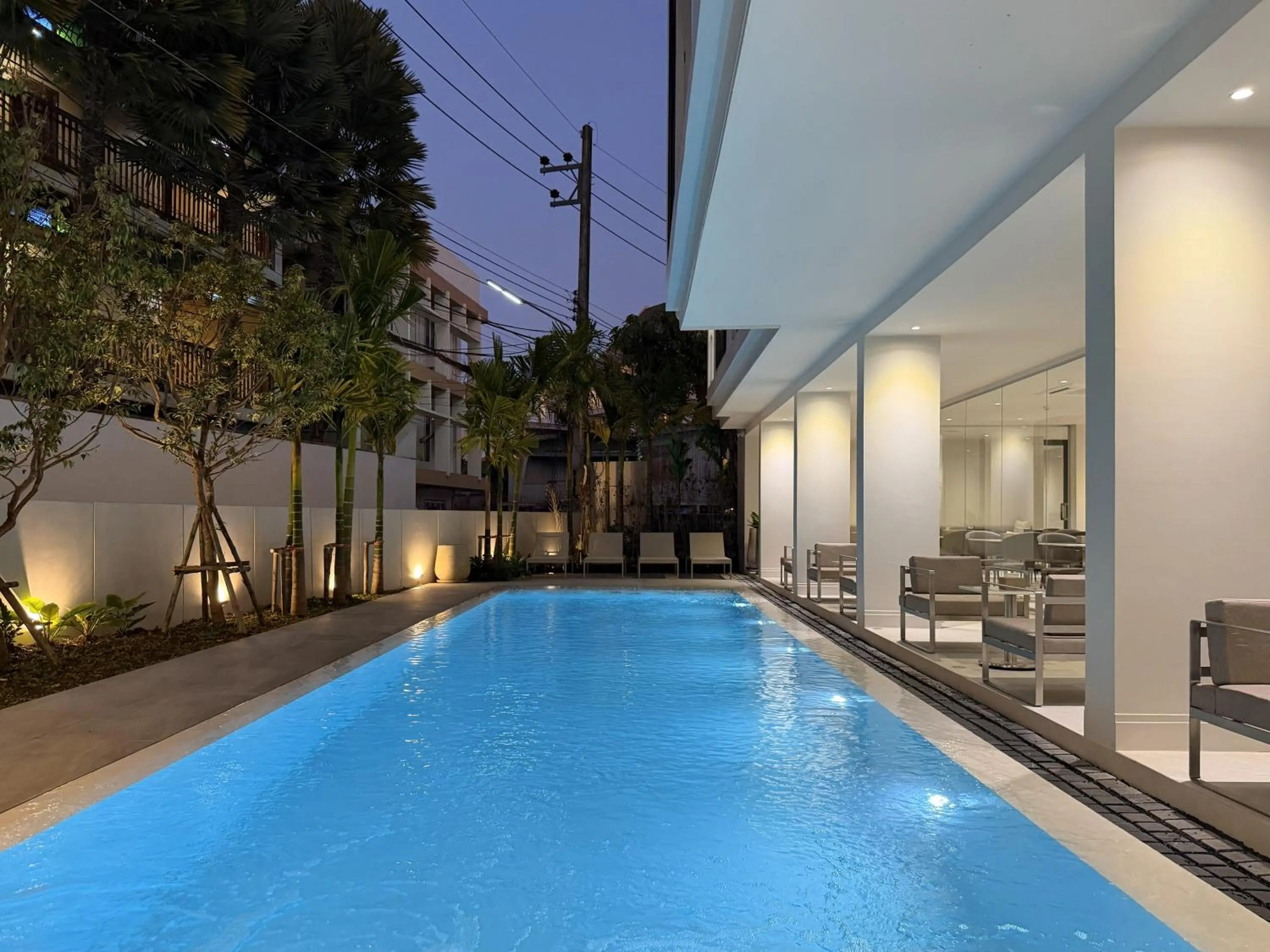 Swimming pool in POR Kotchasarn