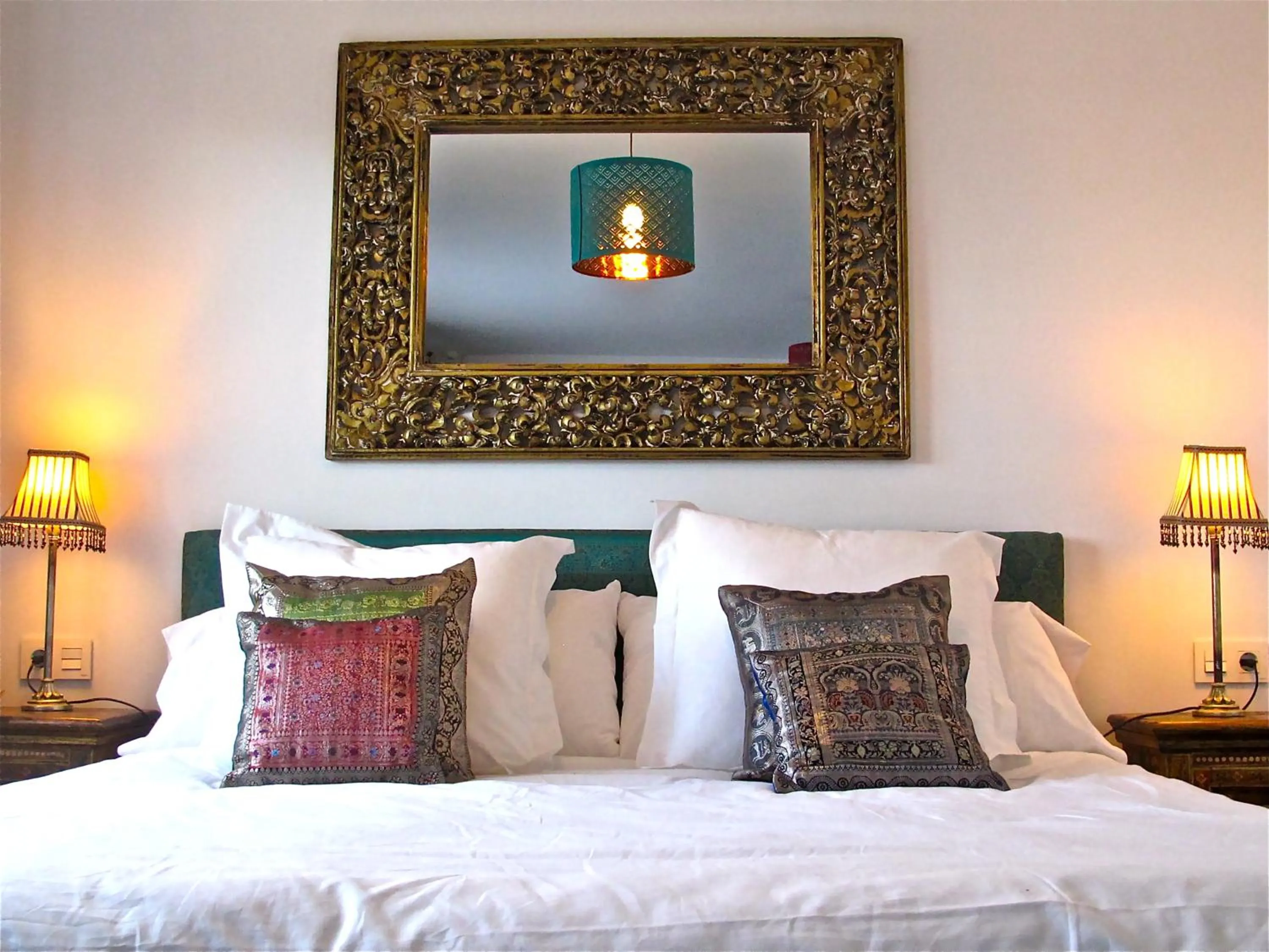 Decorative detail, Bed in El Sosiego