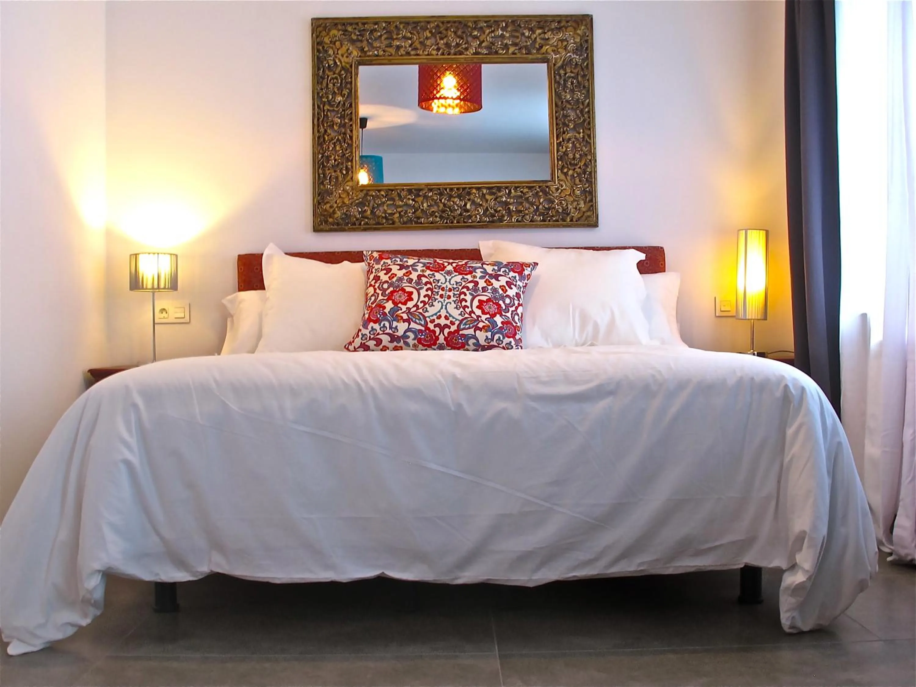 Decorative detail, Bed in El Sosiego