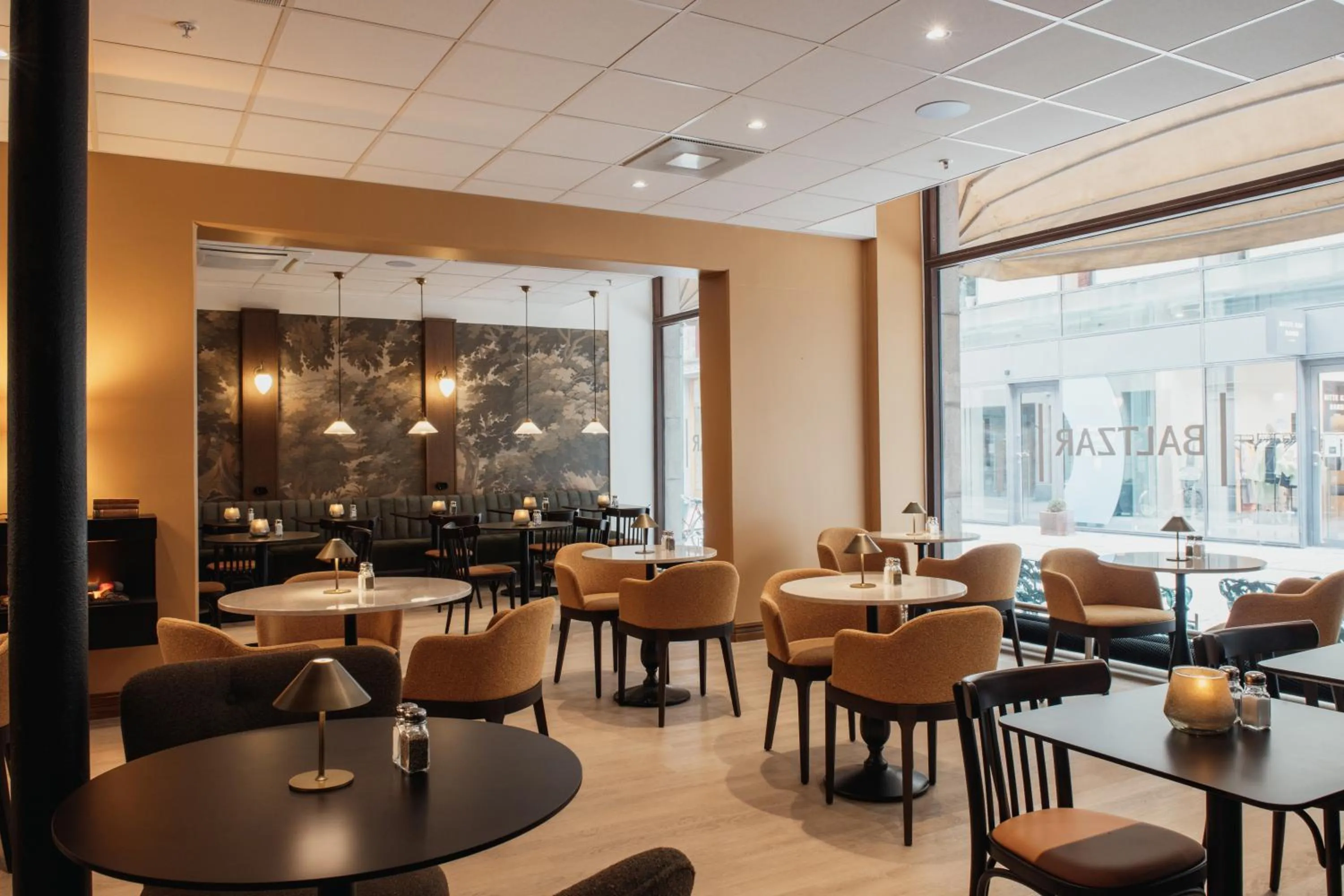 Seating area in Home Hotel Baltzar