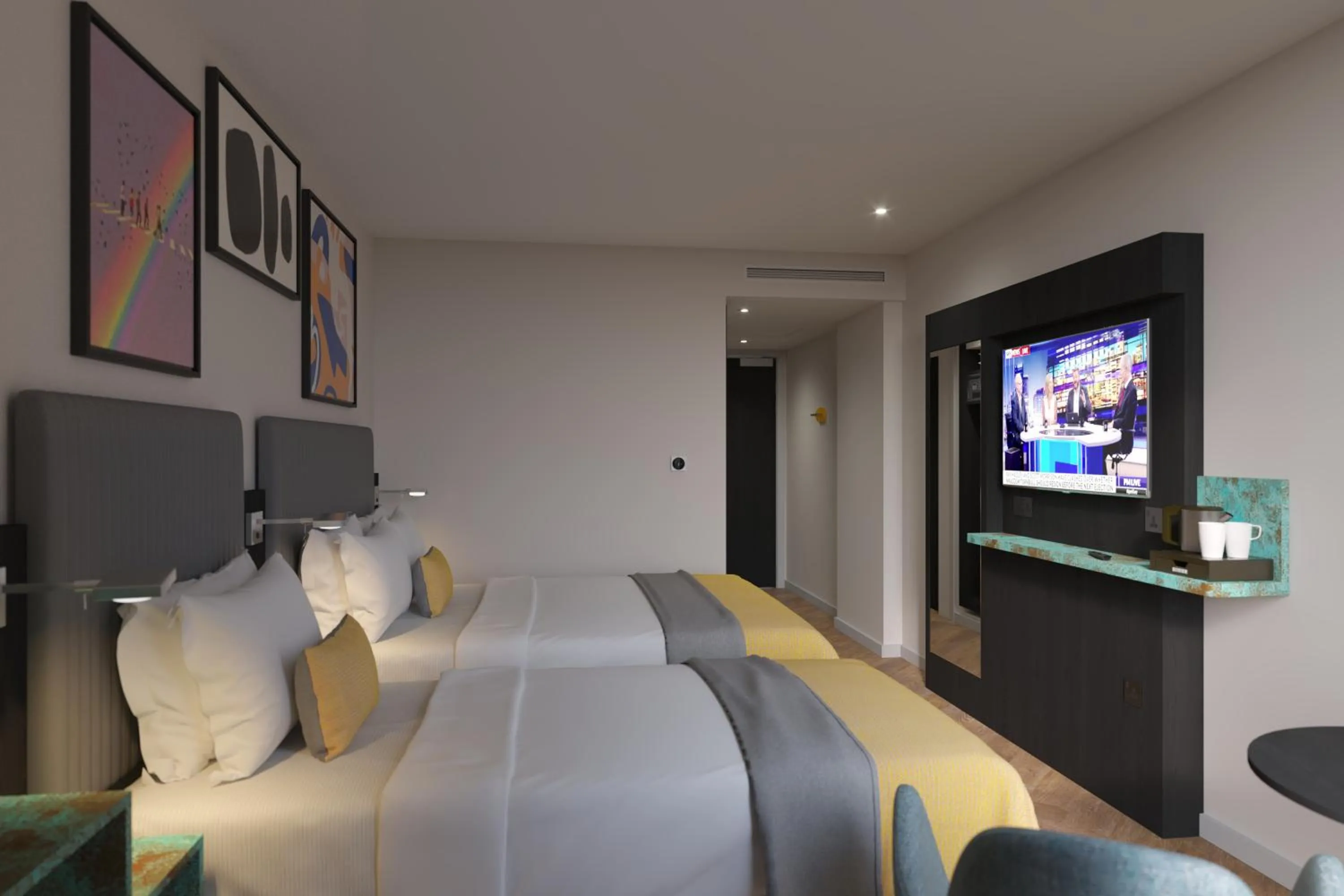 Bedroom in Maldron Hotel Croke Park
