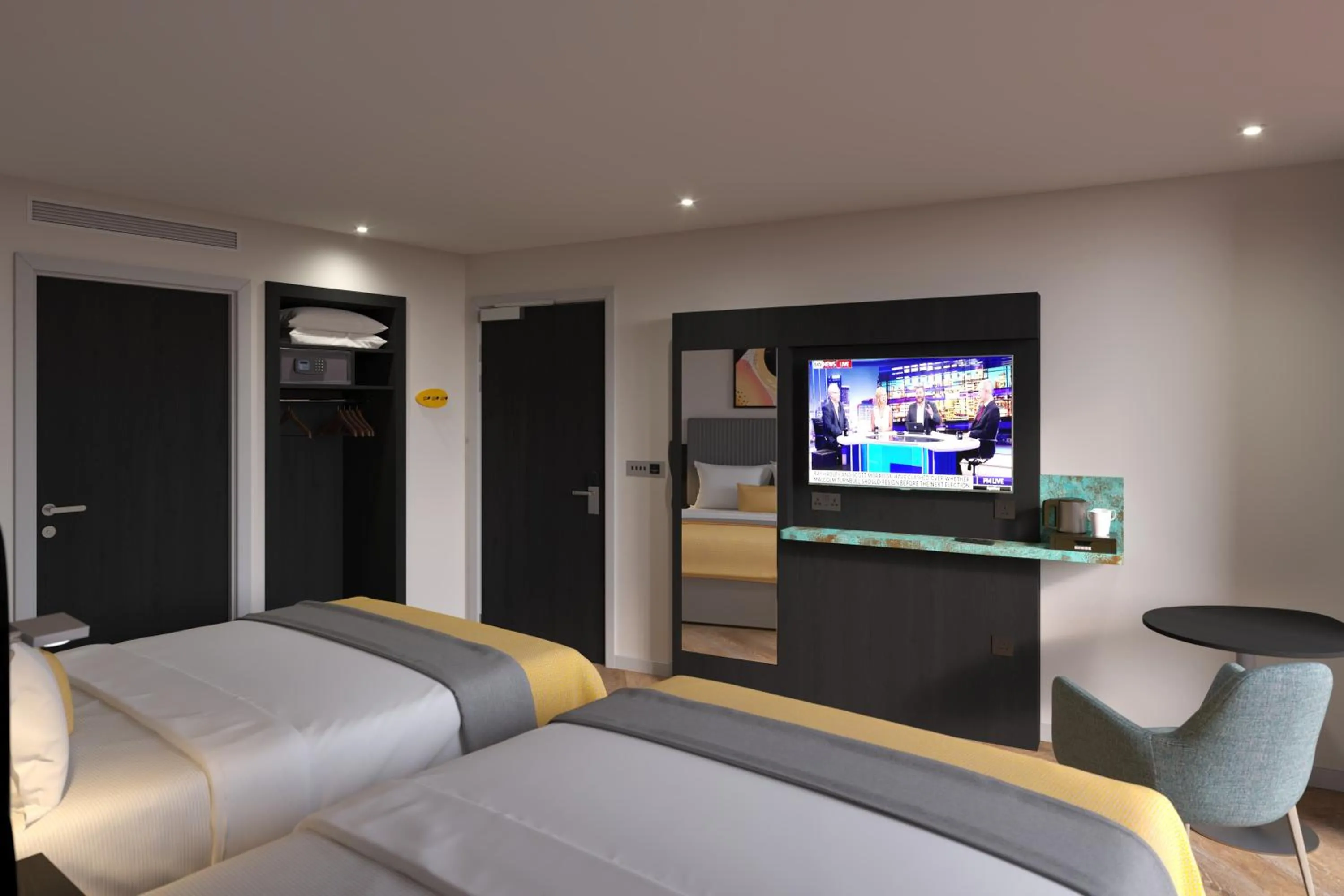 Bedroom, Bed in Maldron Hotel Croke Park