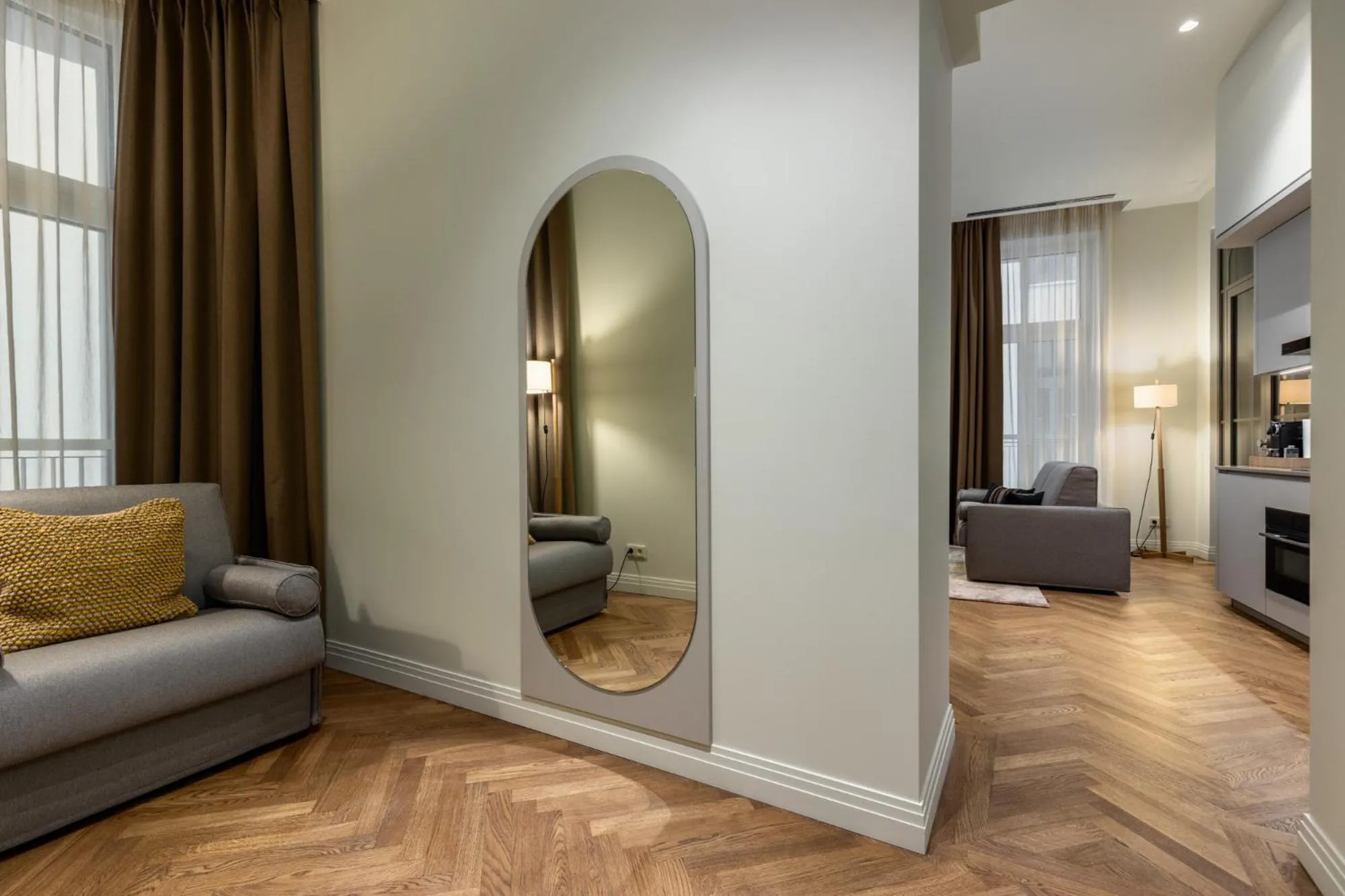 Living room in Carillon Aparthotel - Keystone Collection, opened December 2025