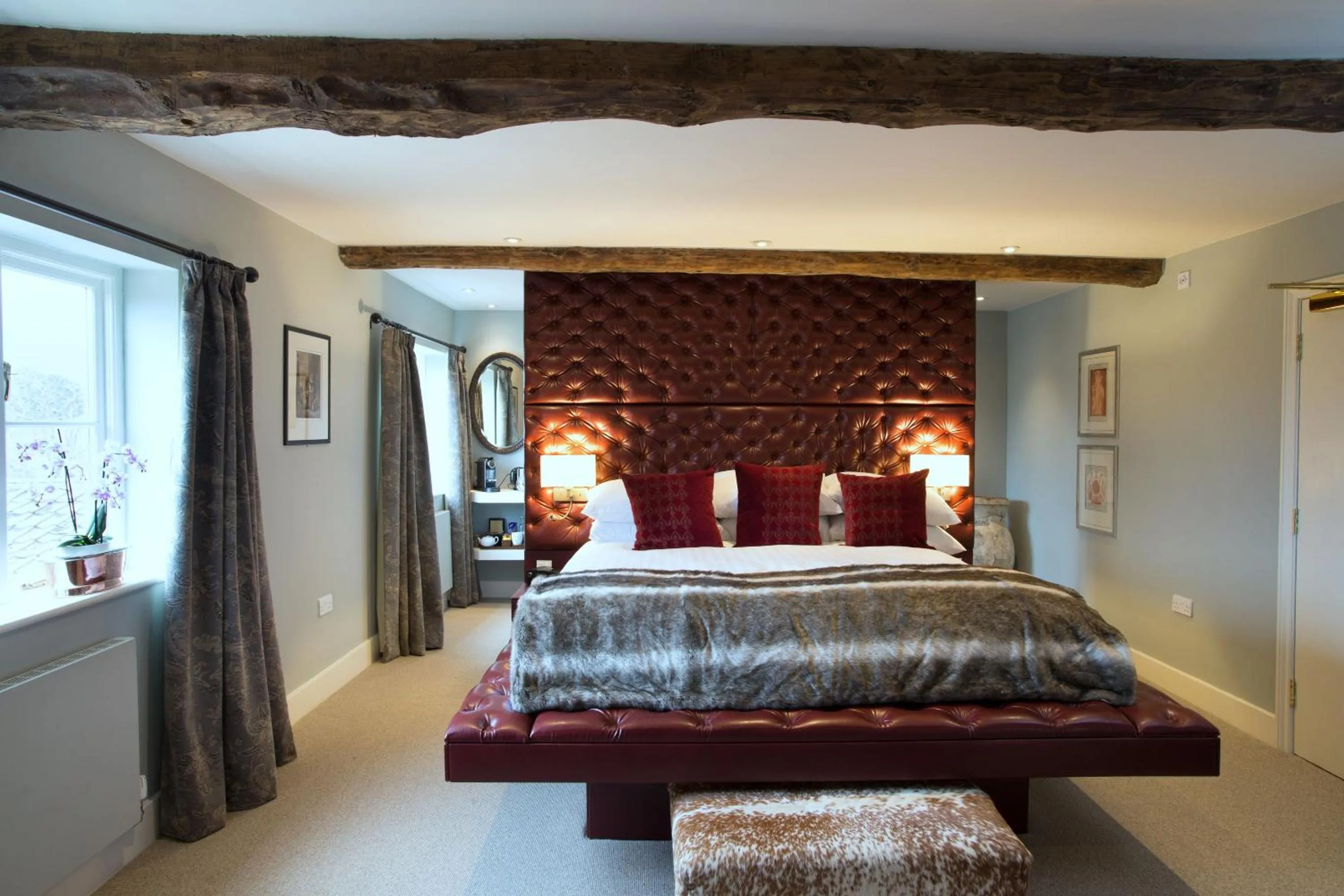 Bed in The Crown Hotel