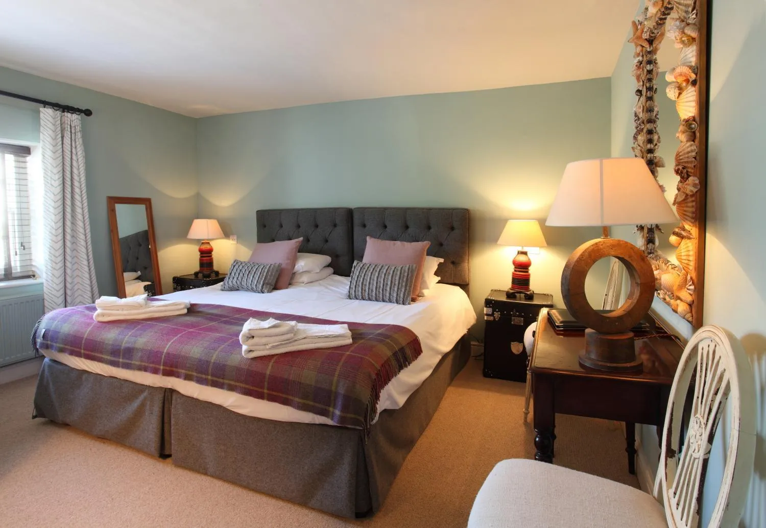 Bed in The Crown Hotel