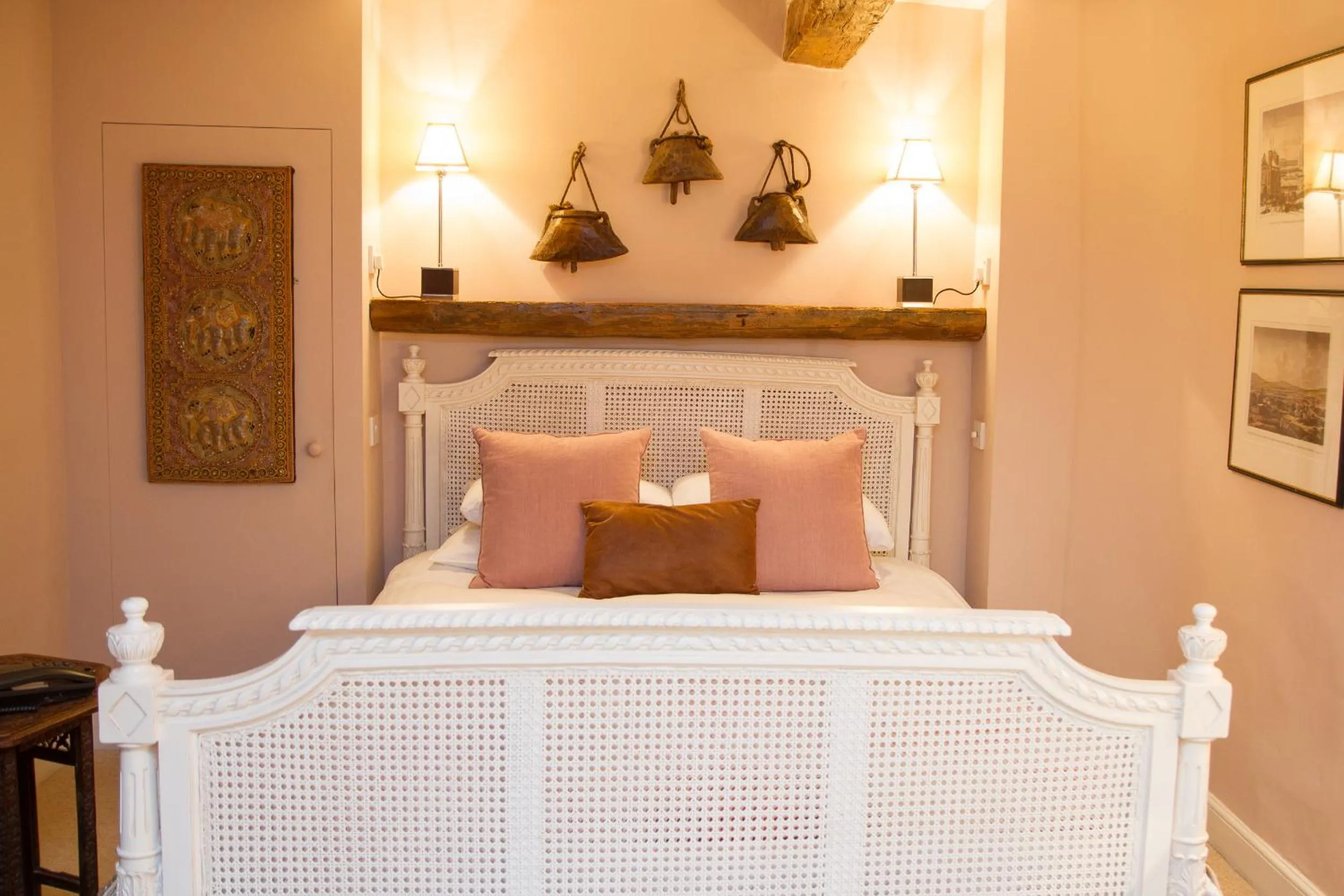Bed in The Crown Hotel