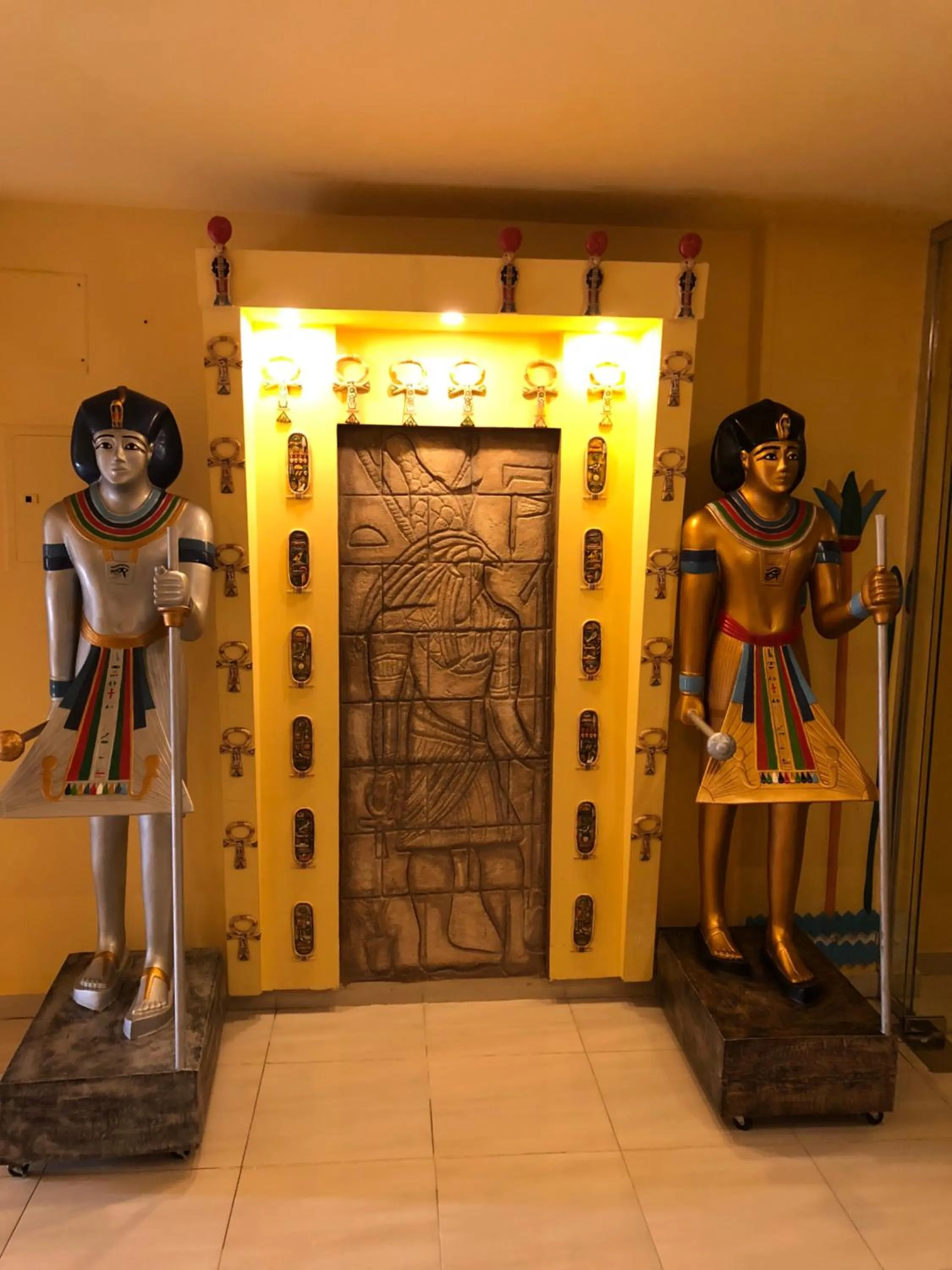 Property building in Great Pyramid Inn