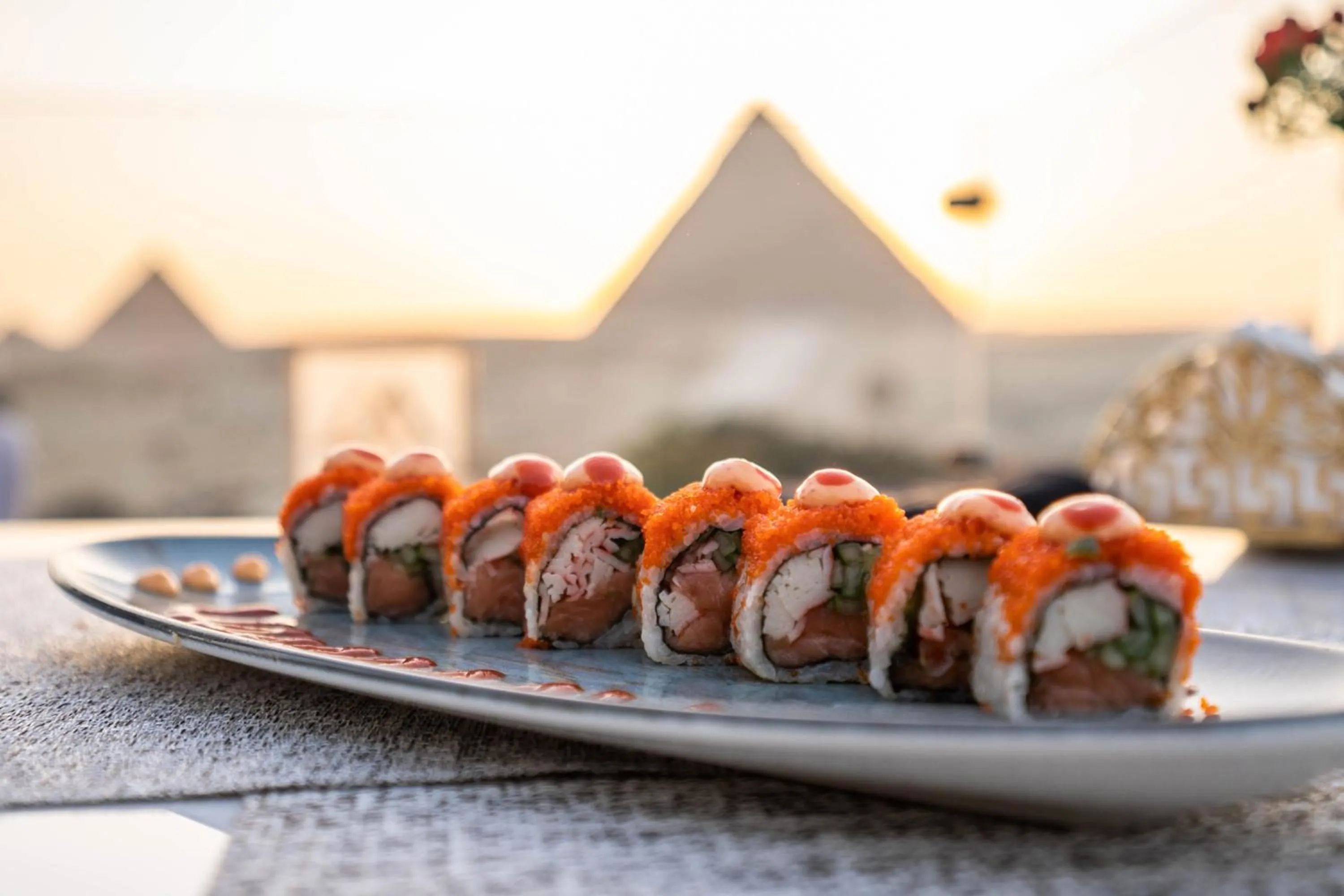 Lunch in Great Pyramid Inn