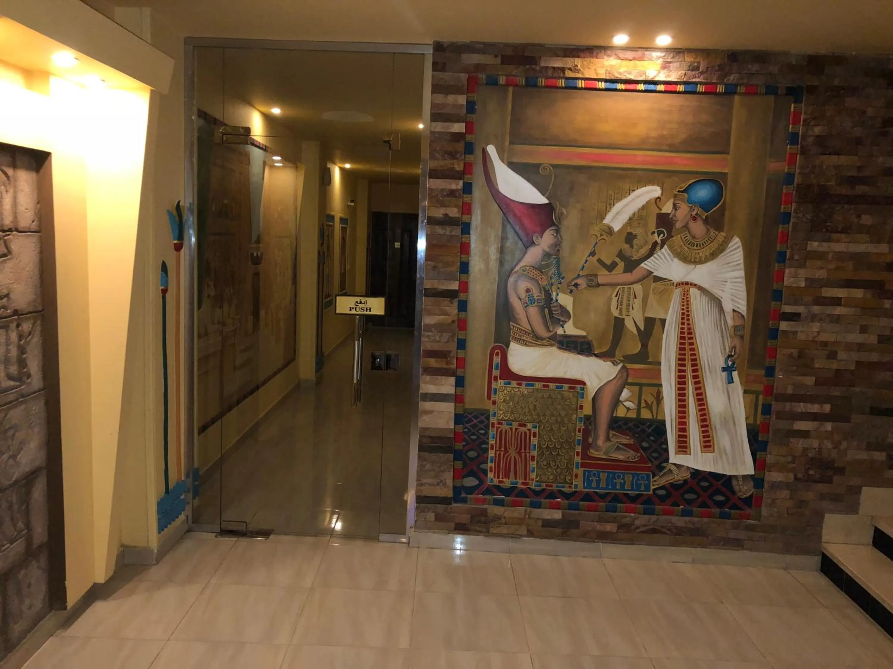 Property building in Great Pyramid Inn