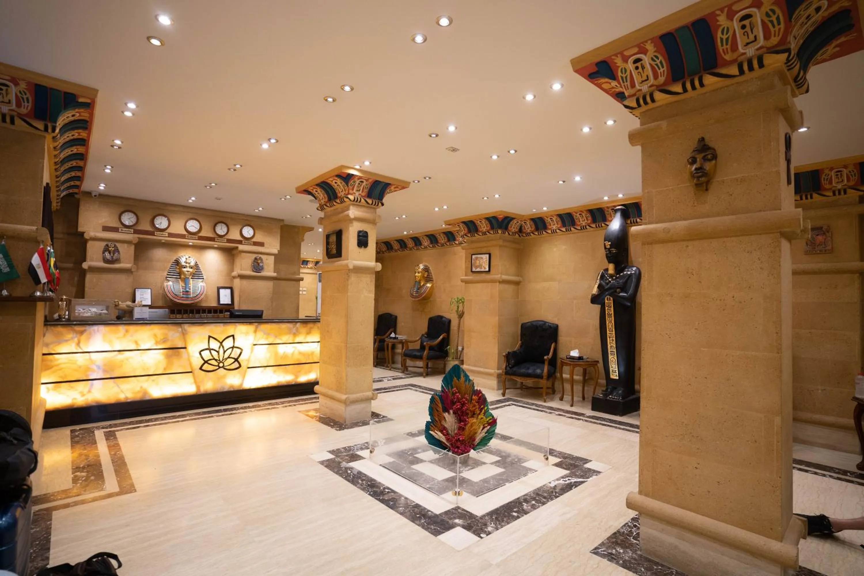 Property building in Great Pyramid Inn