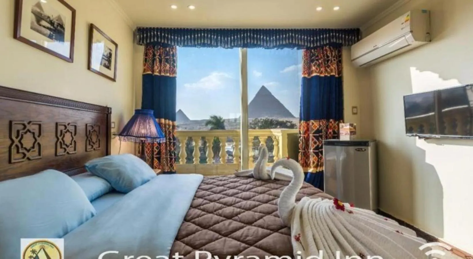 Property building in Great Pyramid Inn