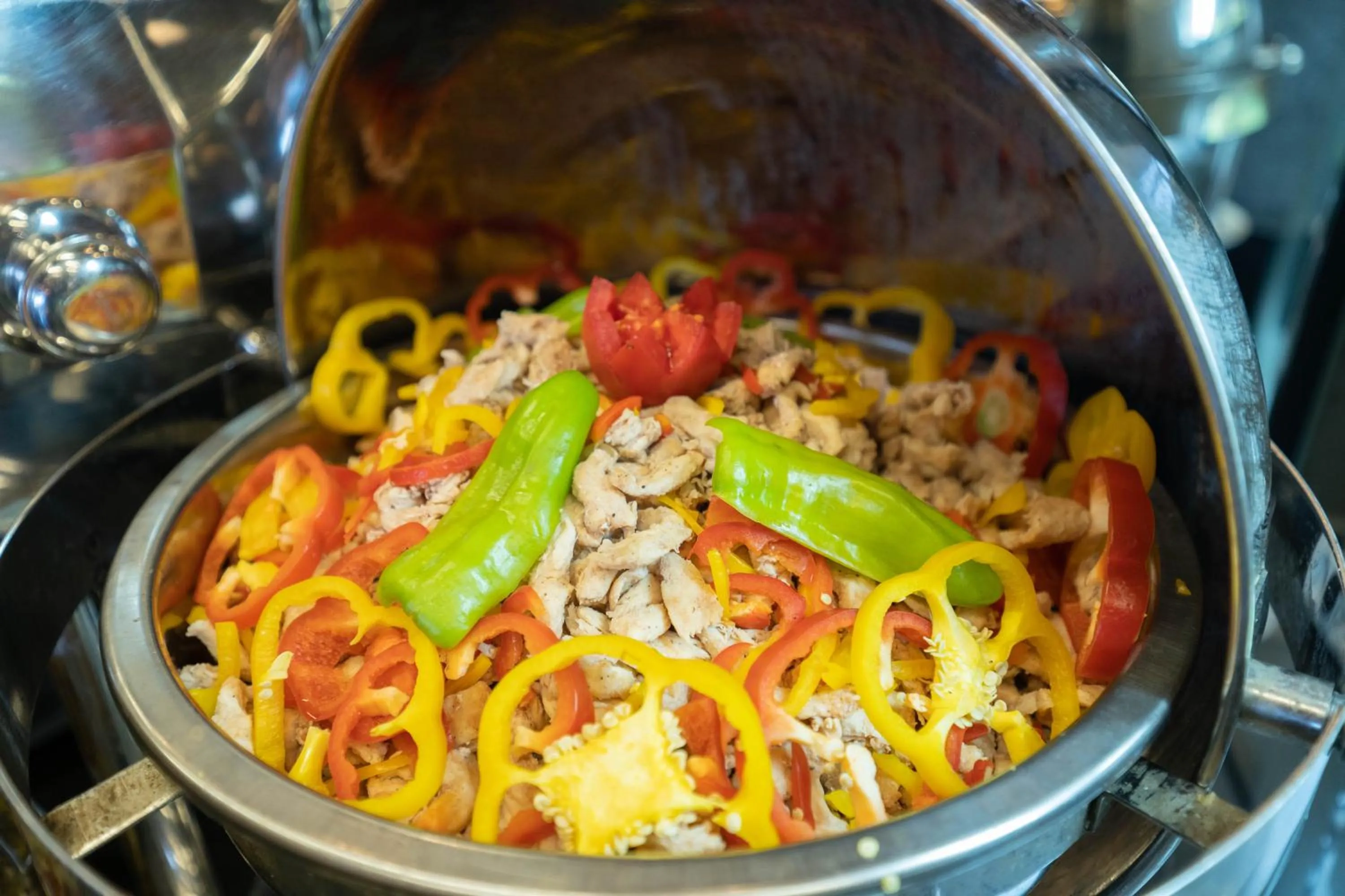 Breakfast in Great Pyramid Inn