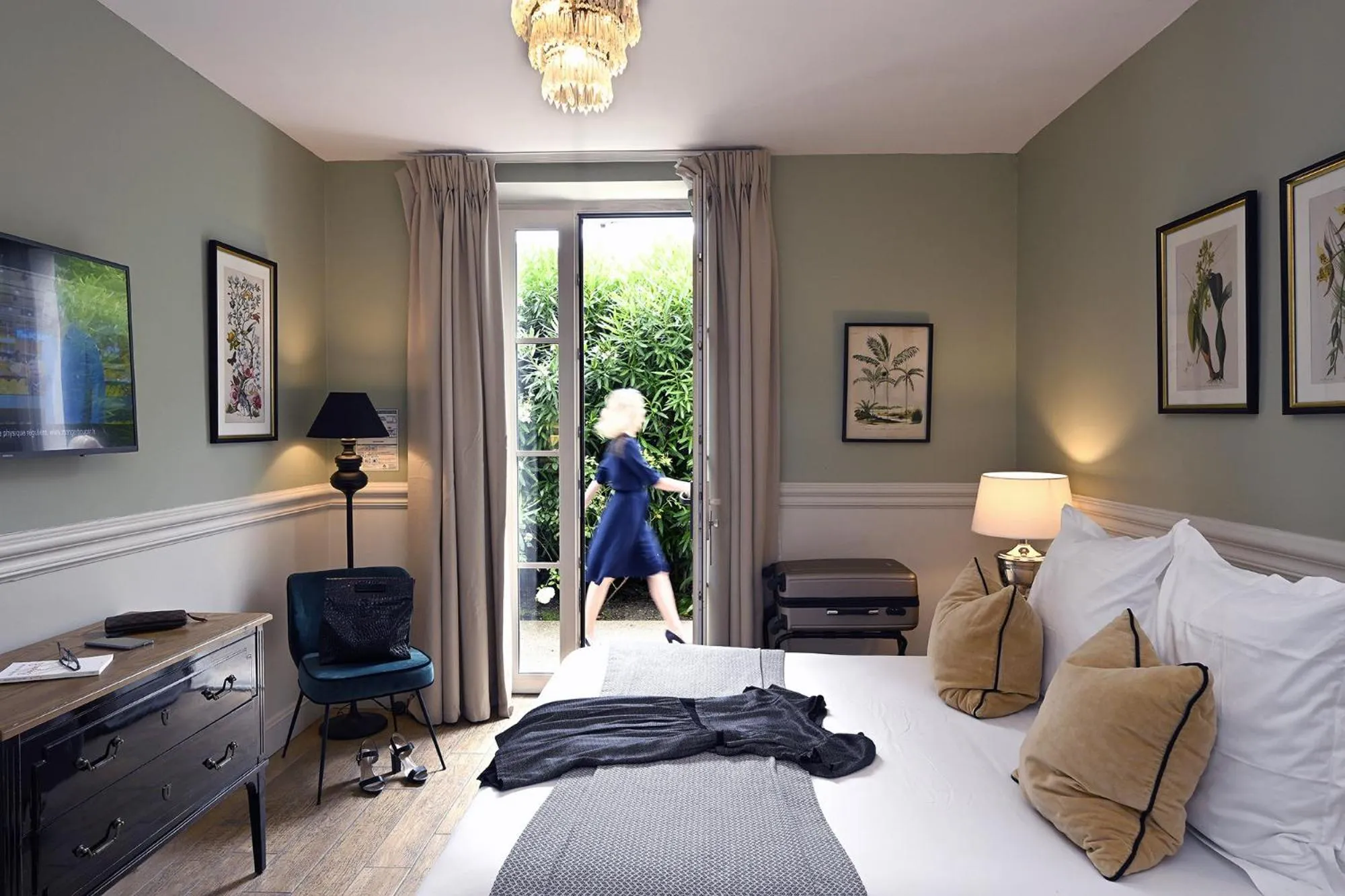 Bed in Grand Hôtel Henri - Teritoria