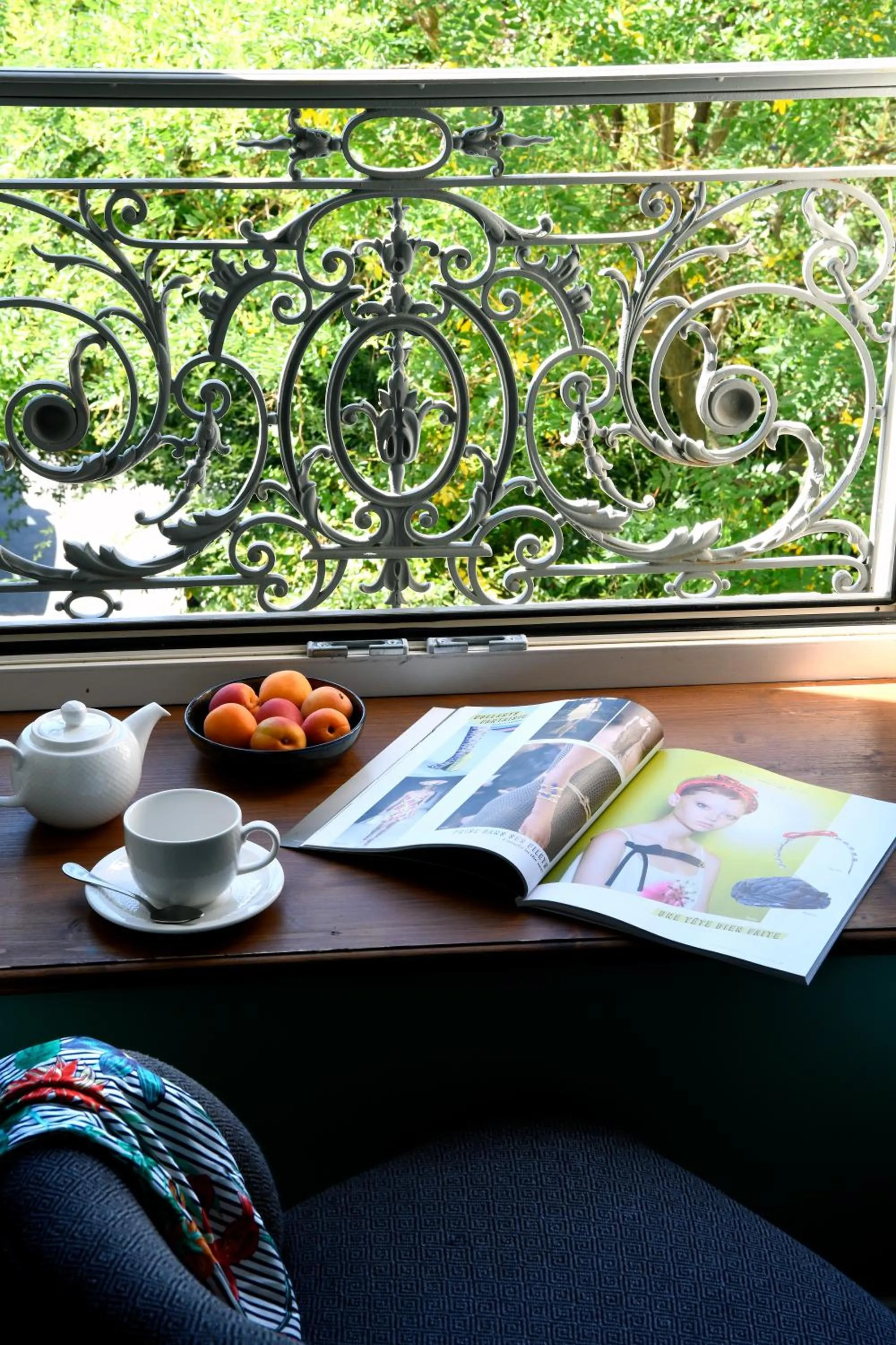 View (from property/room) in Grand Hôtel Henri - Teritoria