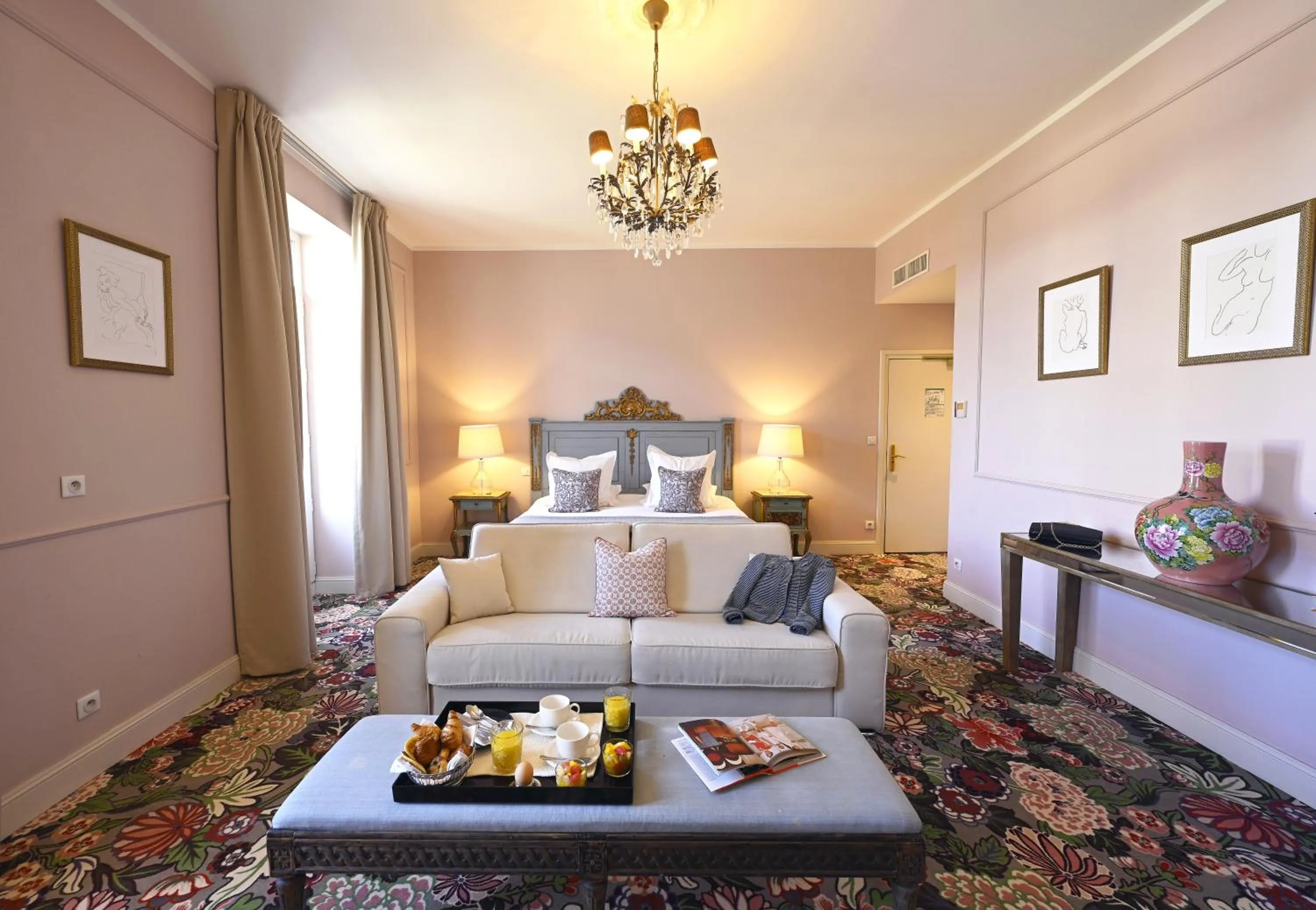 Bed in Grand Hôtel Henri - Teritoria