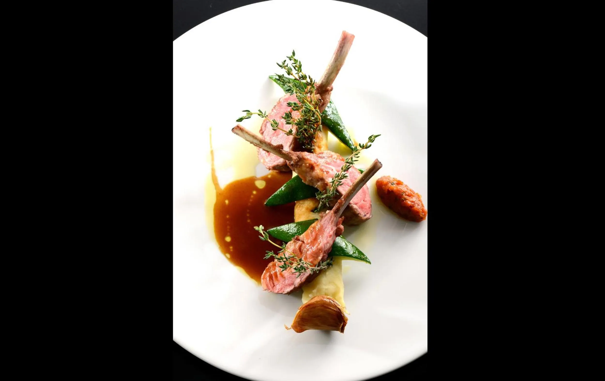 Food close-up in Grand Hôtel Henri - Teritoria