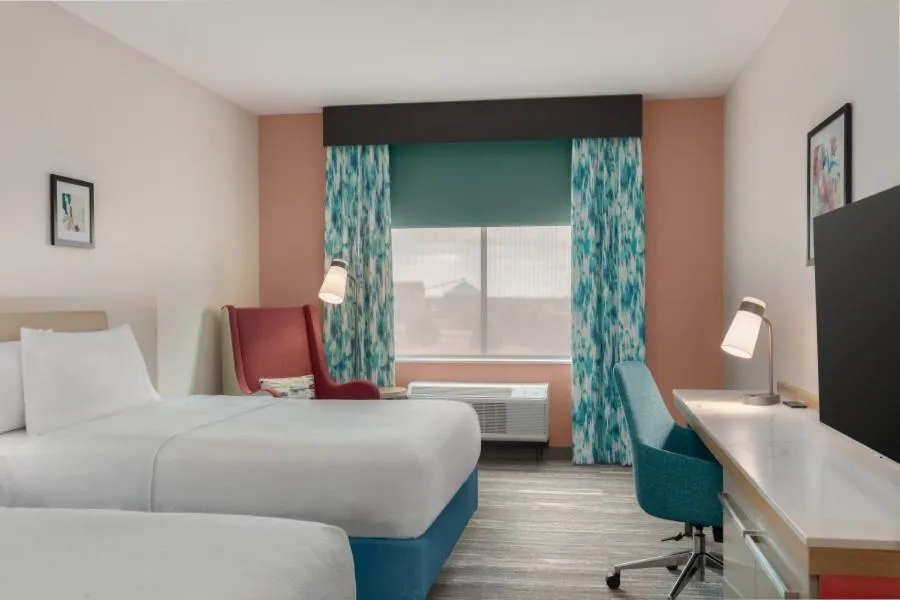 Bed in Hilton Garden Inn Hutchinson