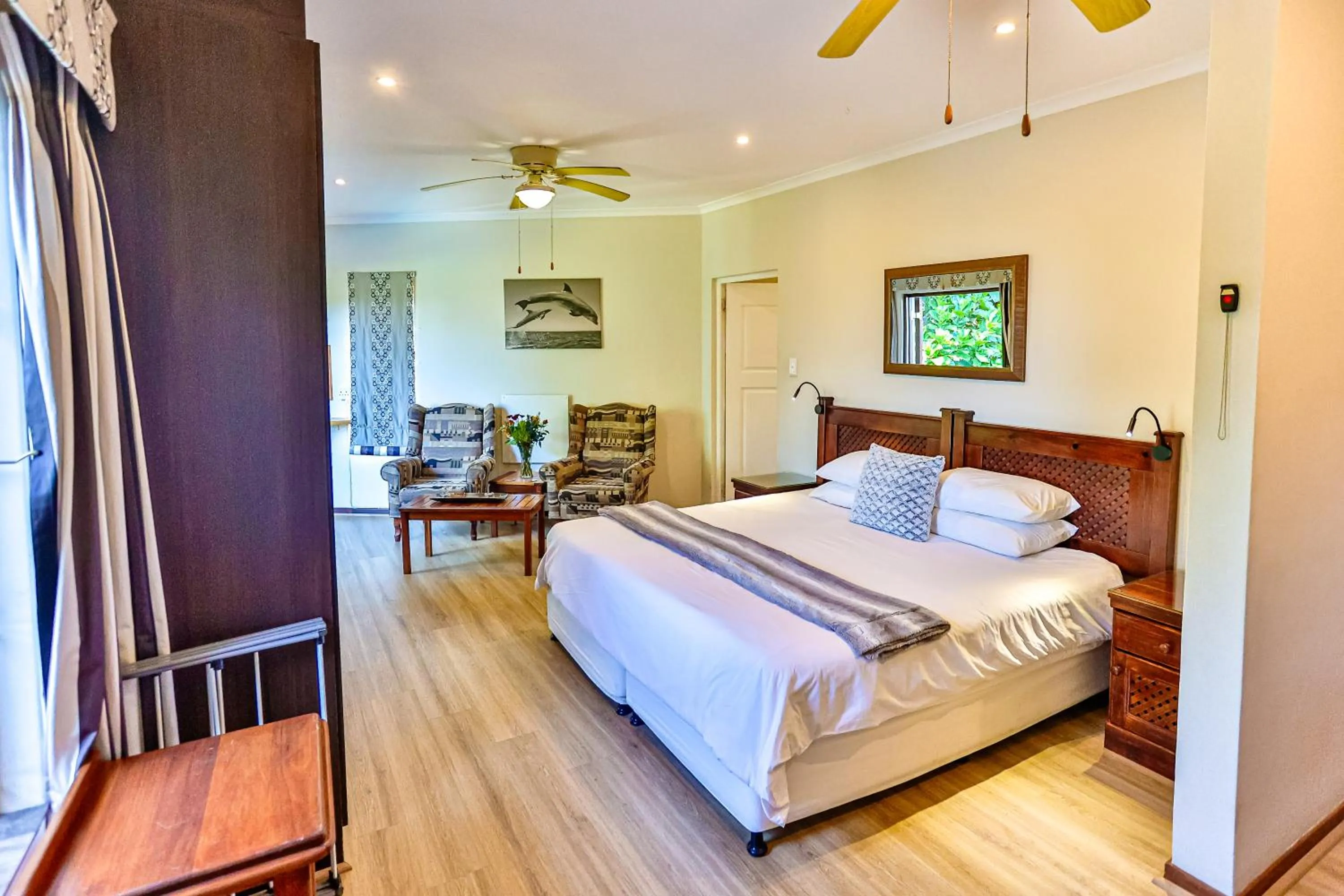 Bed in Zuider Zee Guest House