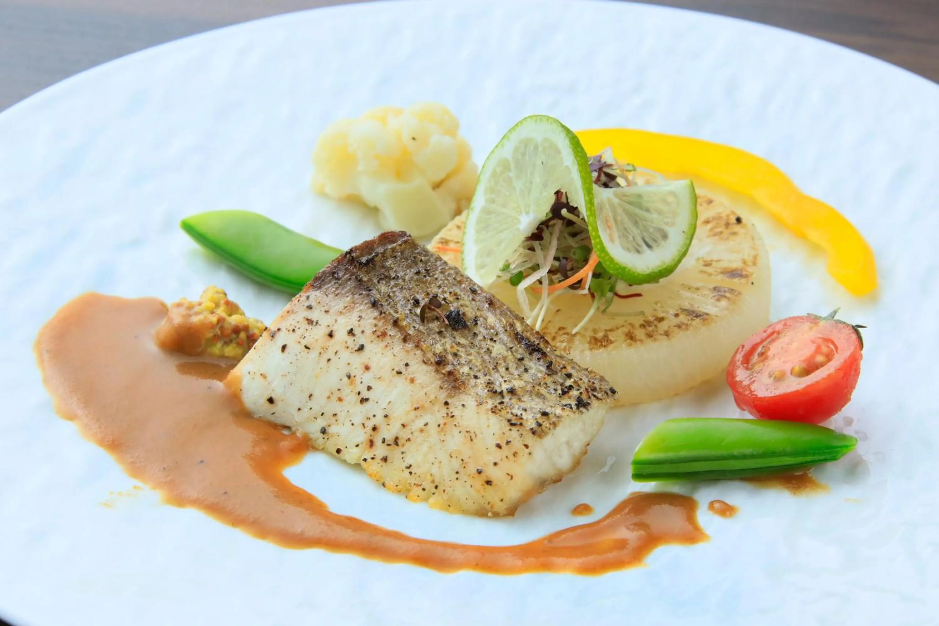 Food in Izu Ippeki Lake Lakeside Terrace