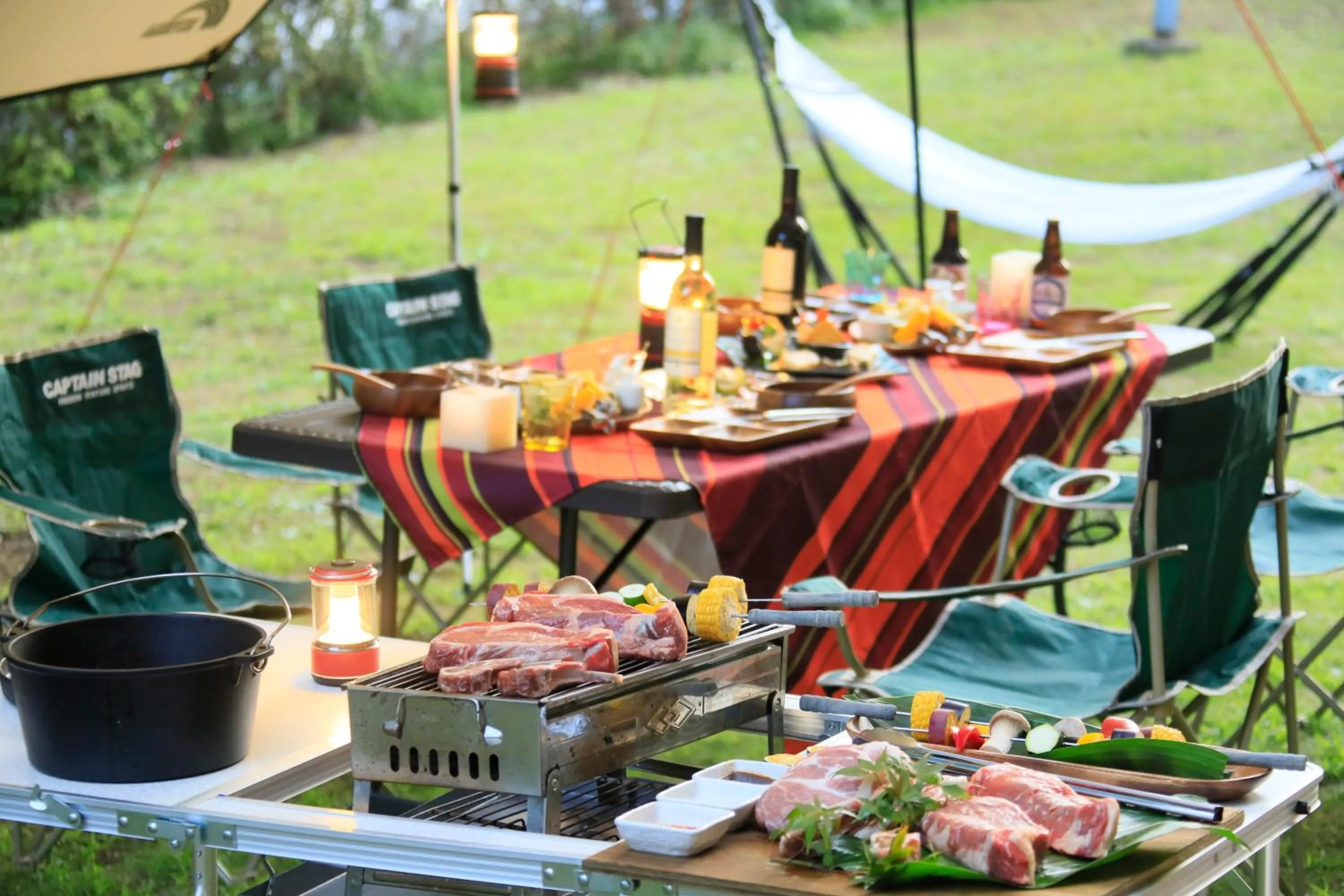 Food in Izu Ippeki Lake Lakeside Terrace