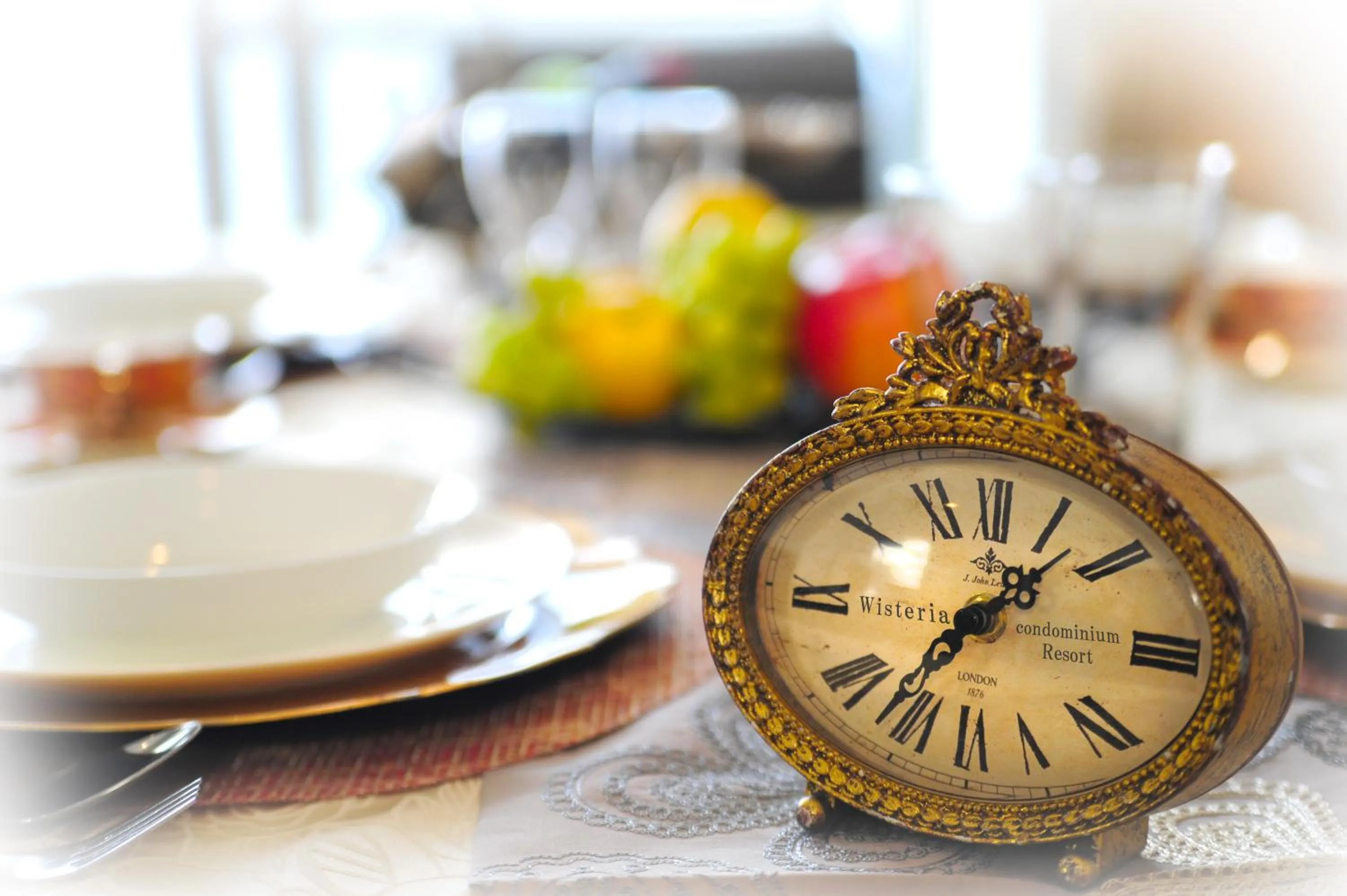 Decorative detail in Wisteria Condominium Resort