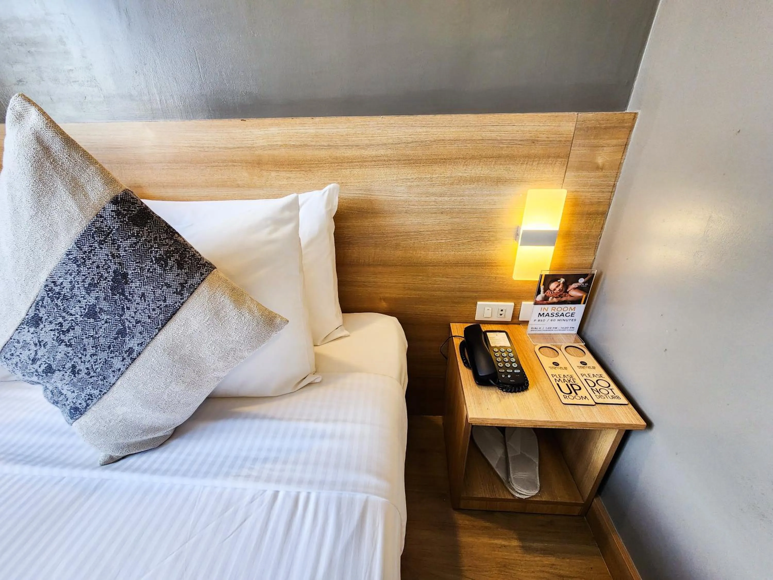 Bed in Madison 101 Hotel + Tower