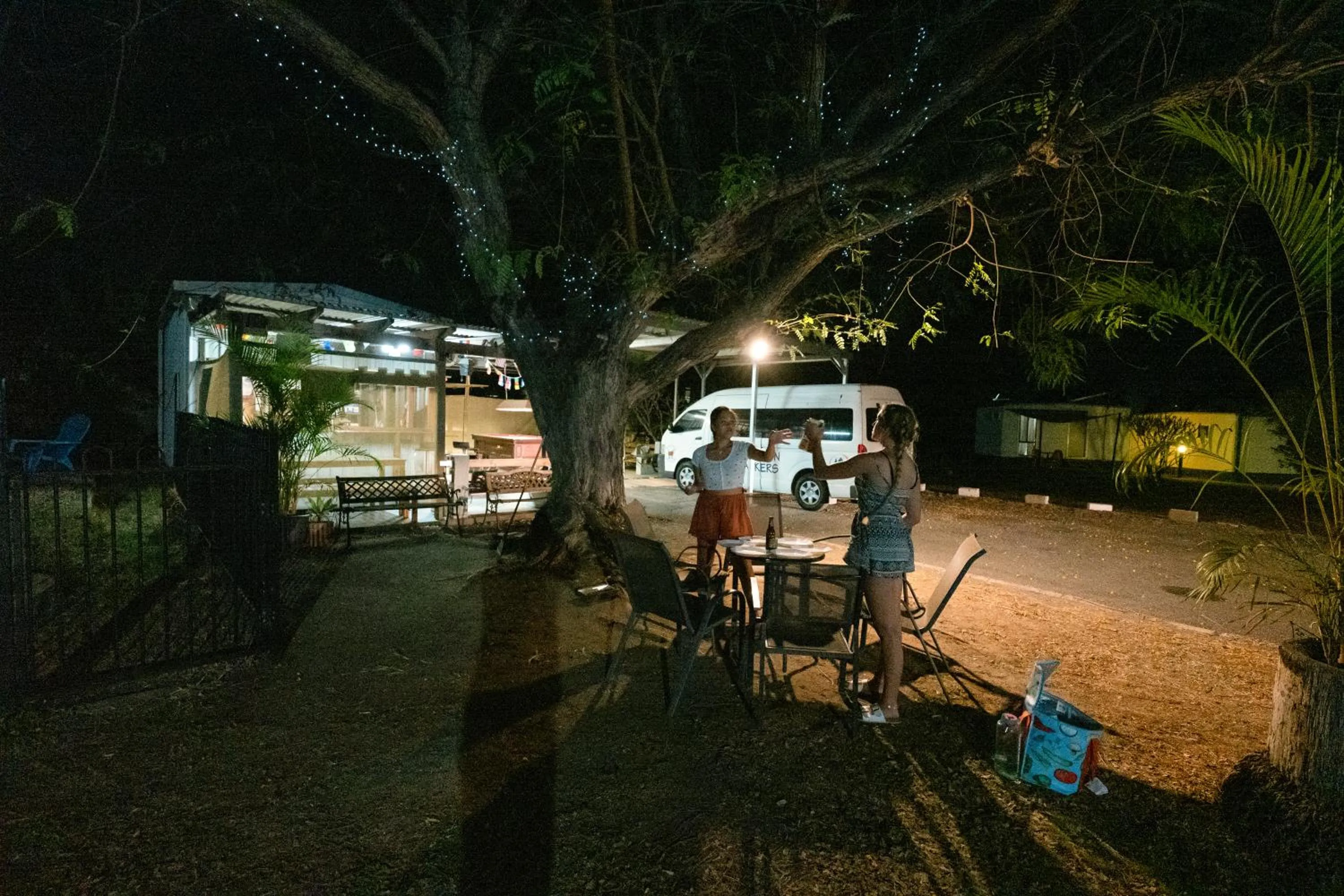 Patio in Rockhampton Backpackers