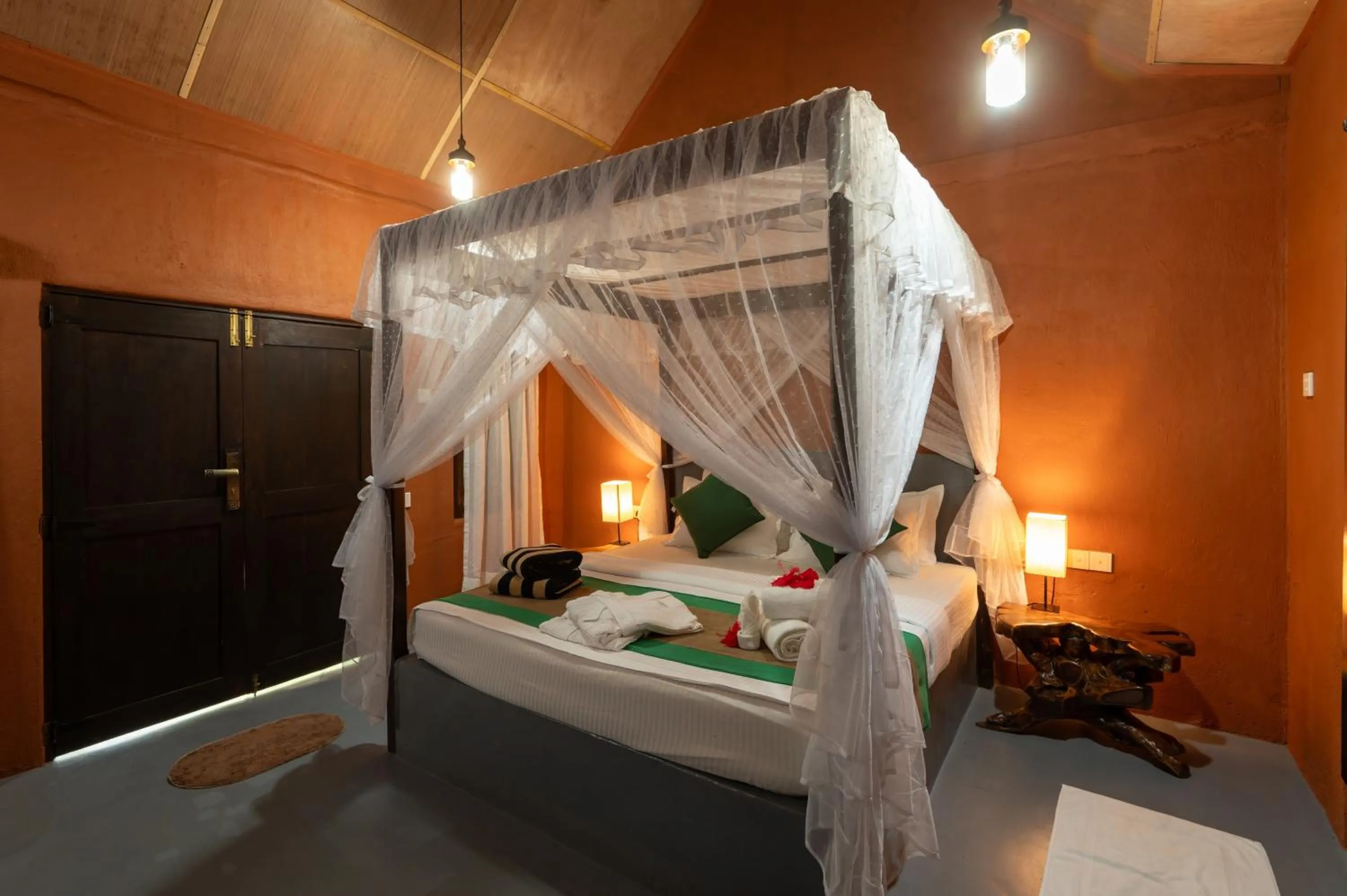 Bed in La Cloudz Sigiriya