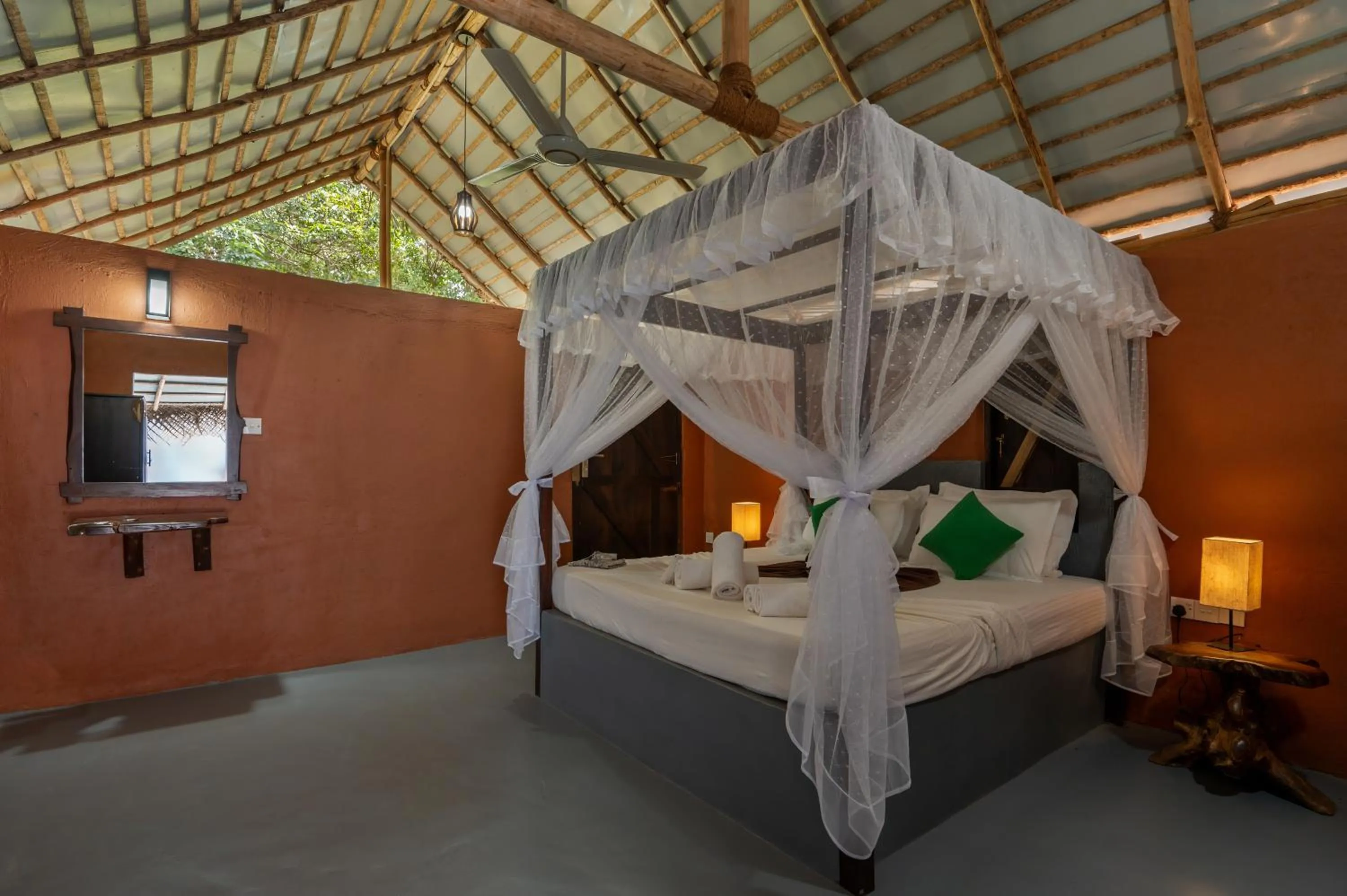 Bed in La Cloudz Sigiriya